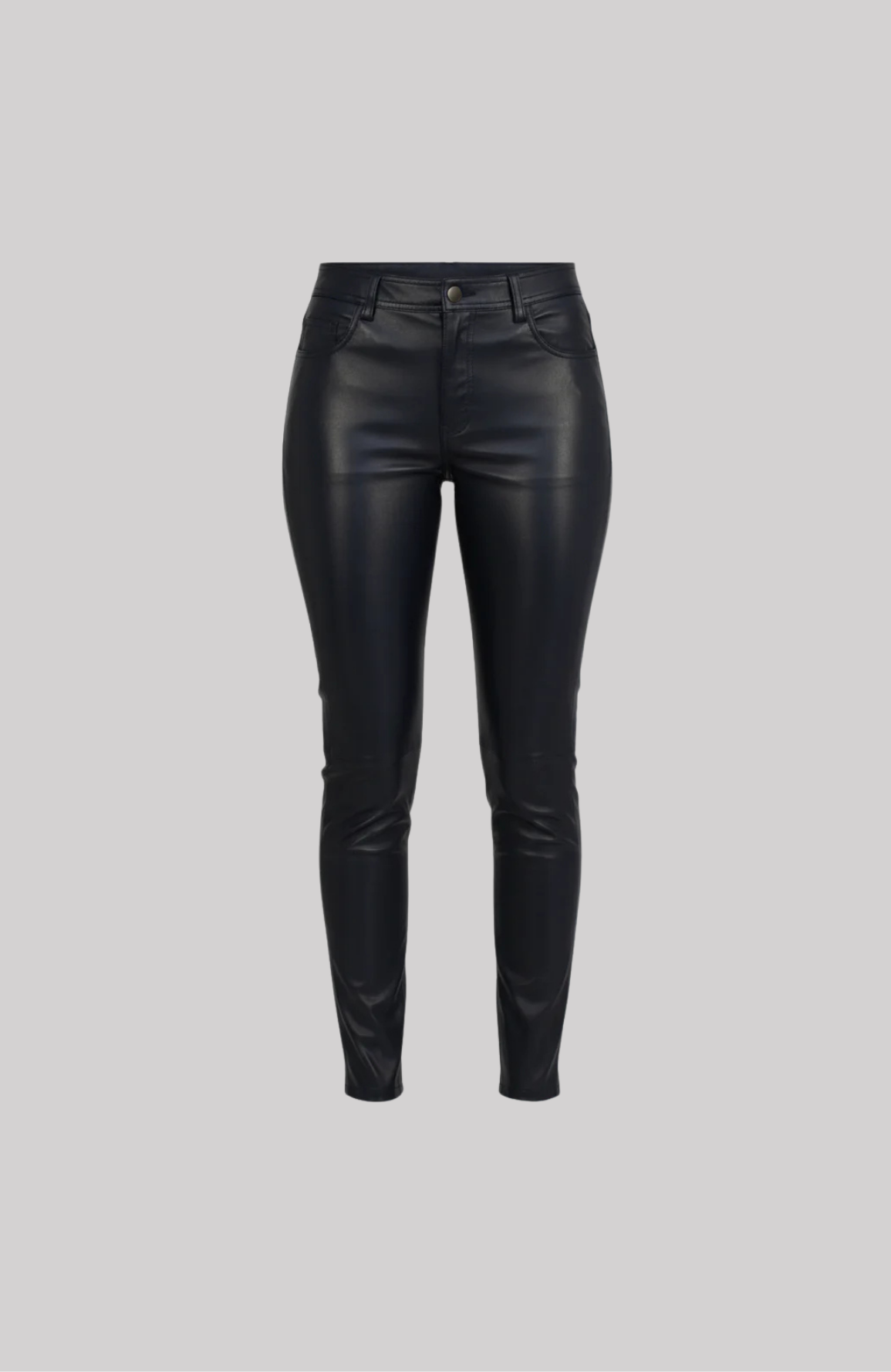 Van Kukil Leather Skinny Pants