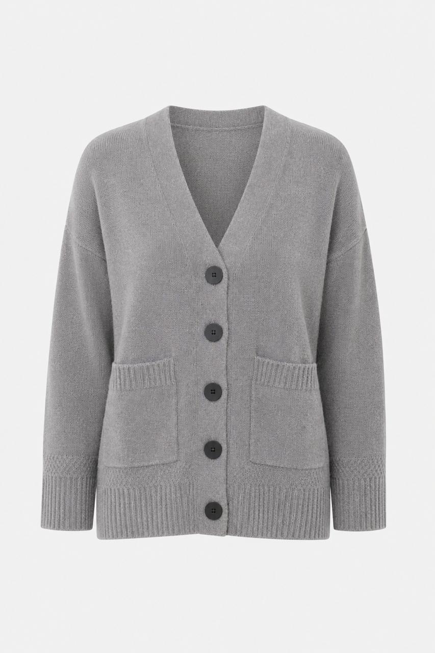 Cashmere Buttoned Cardigan