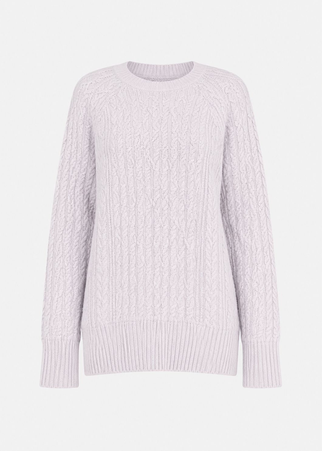 VAN KUKIL ROUND NECK CABLE WEAVE