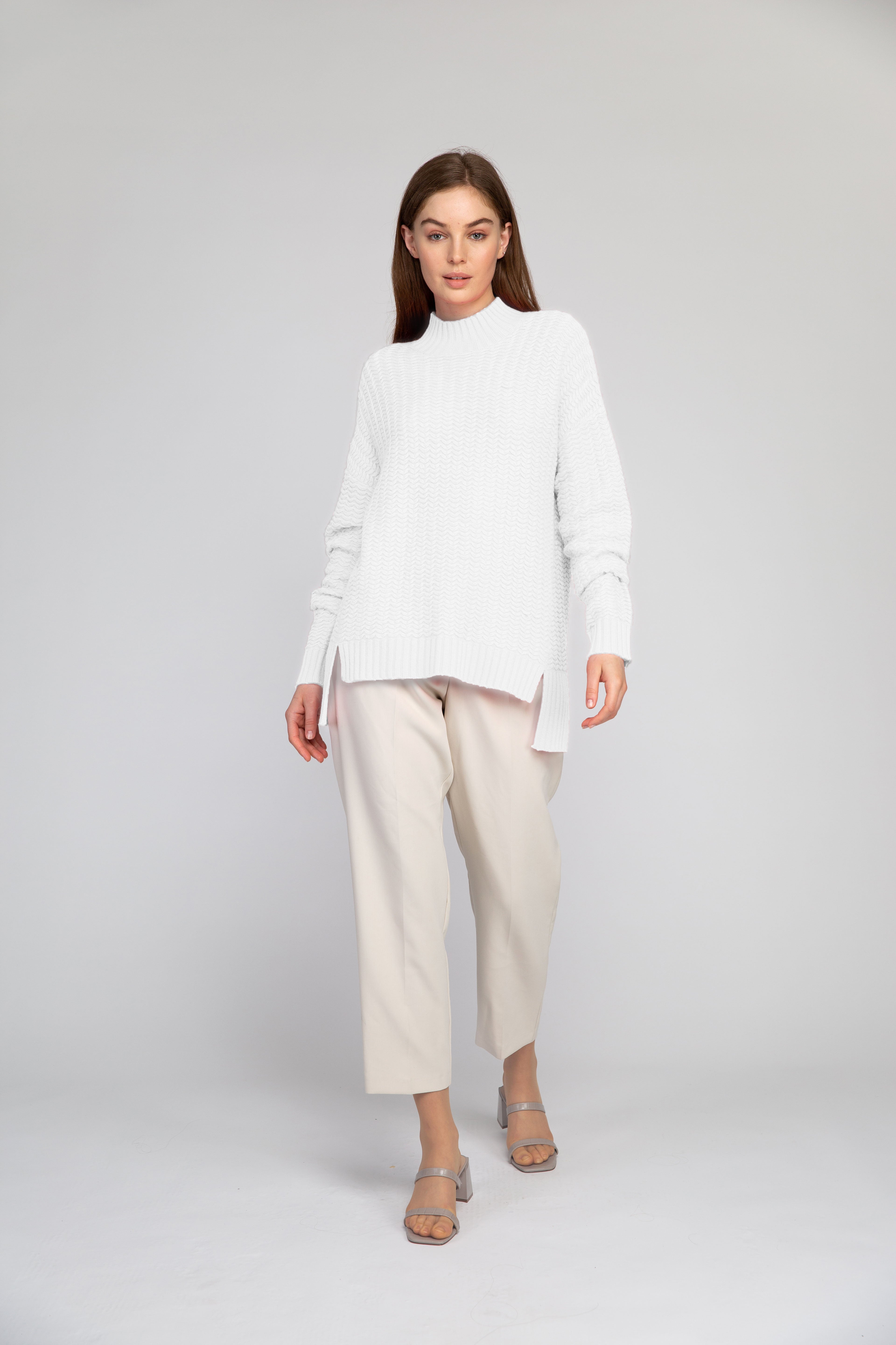 VAN KUKIL WAFFLE JUMPER