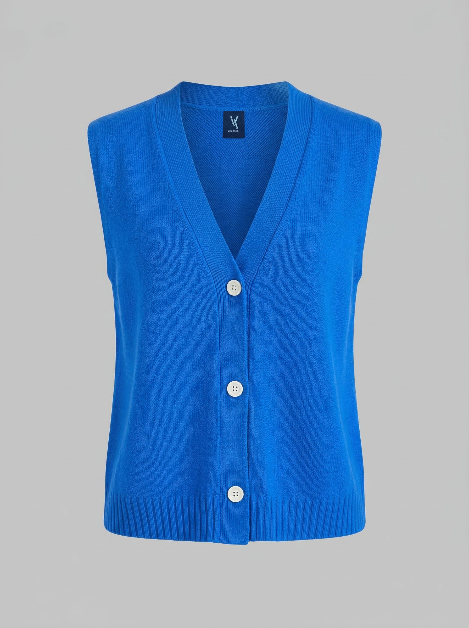 This Van Kukil Sleeveless Three Button Vest