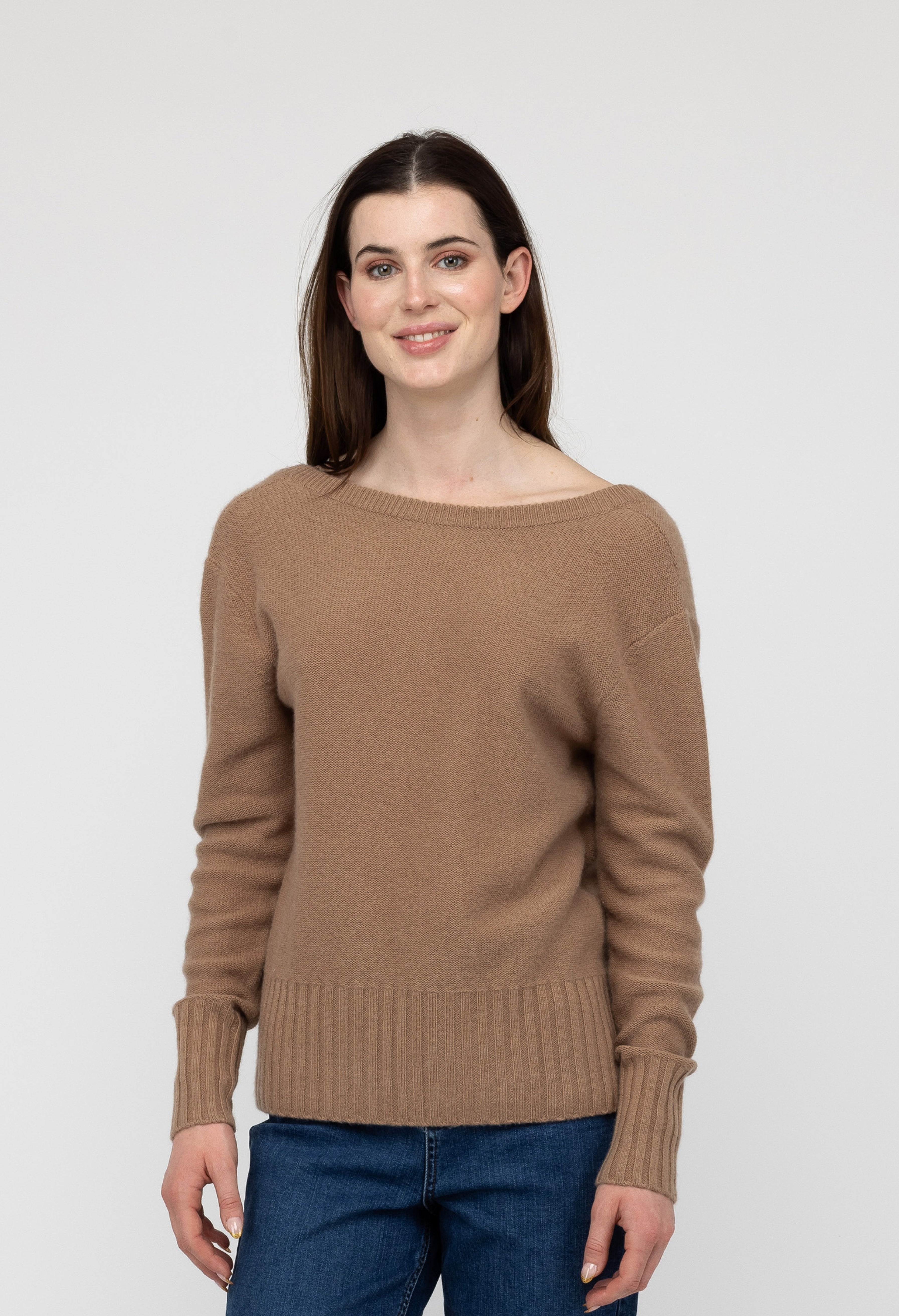 Van Kukil Cashmere Boat Neck Sweater