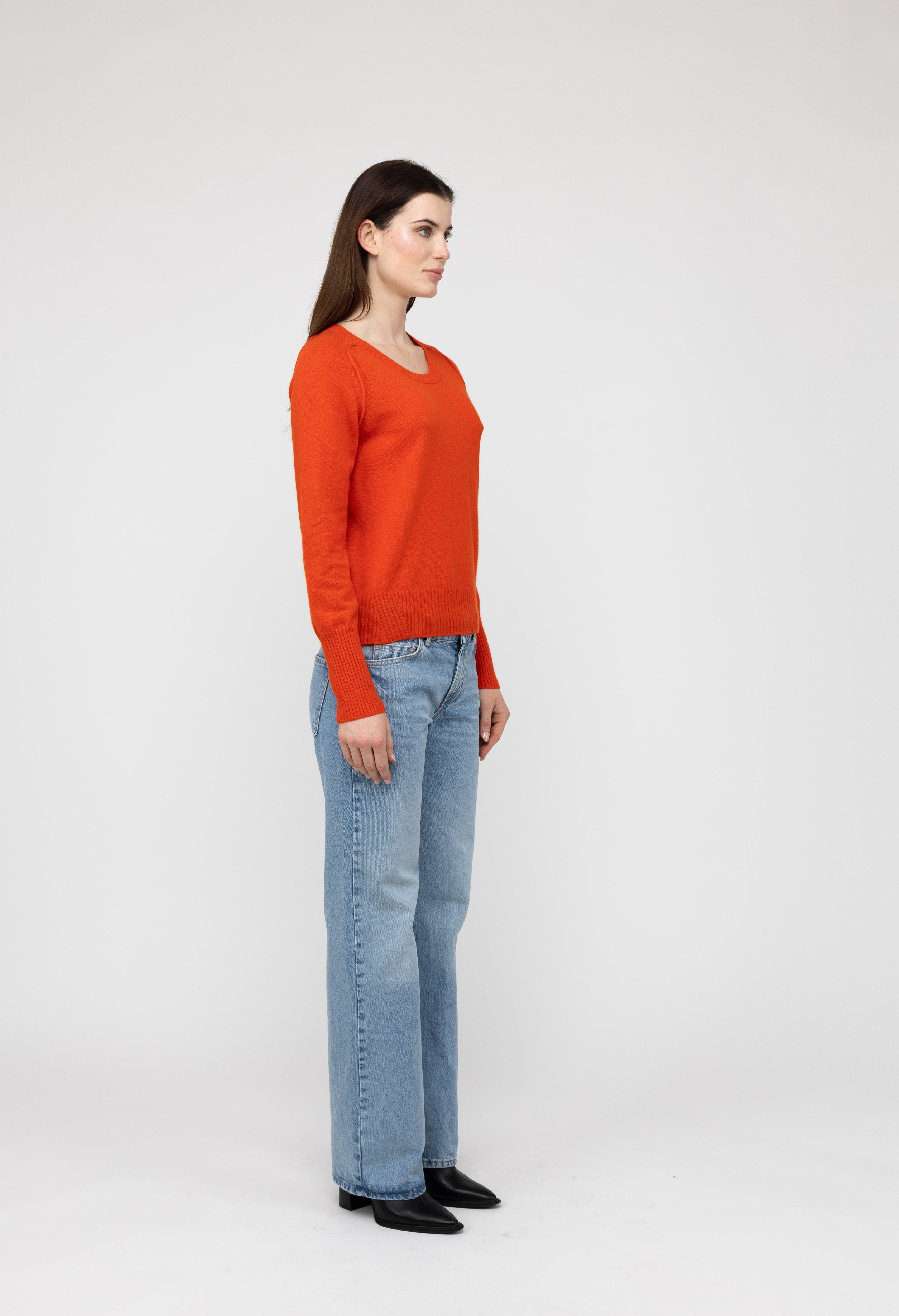 Van Kukil Cashmere Scoop Neck Sweater