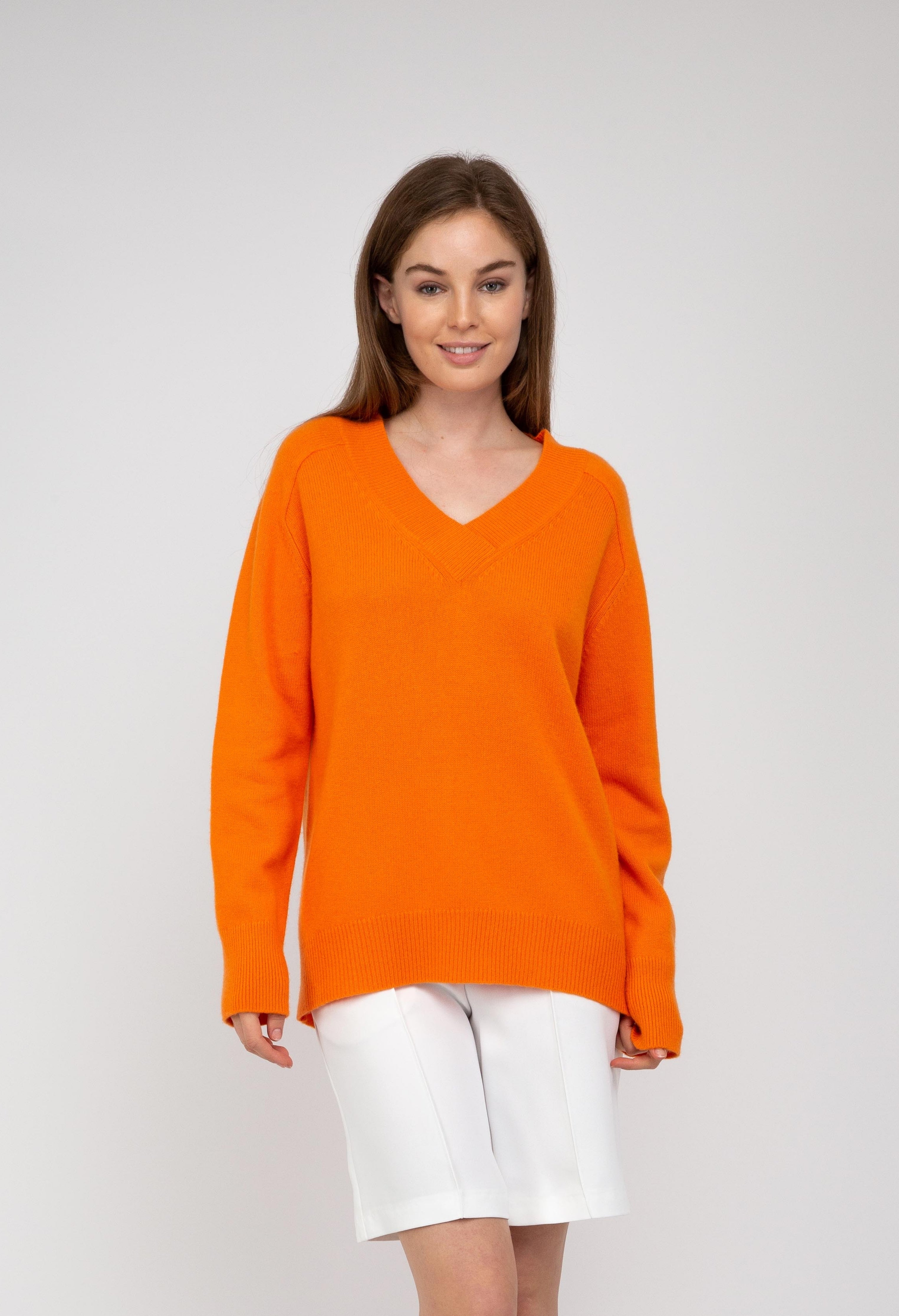 Van Kukil Cashmere V-Neck Jumper