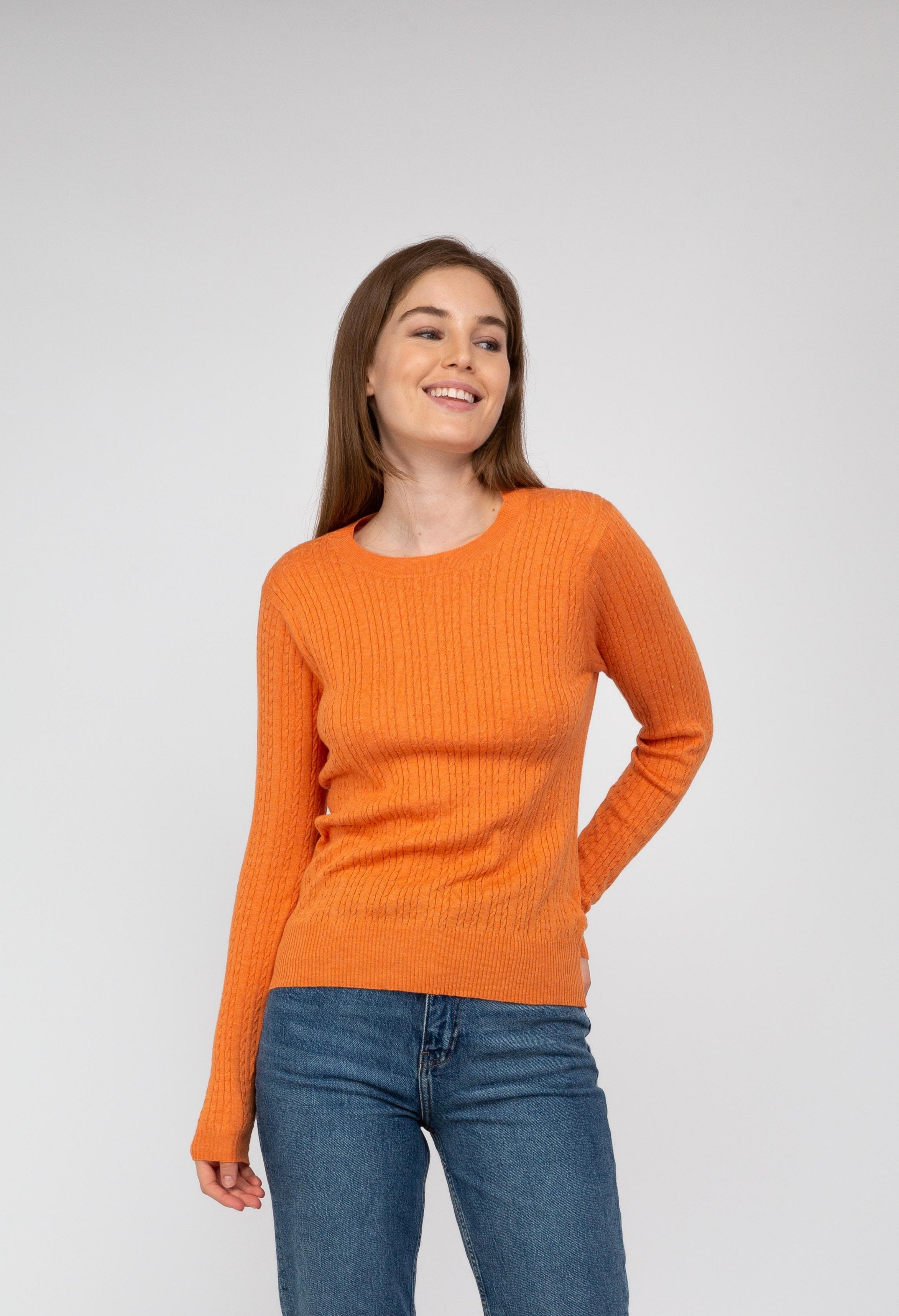 Van Kukil Ribbed Crewneck Sweater