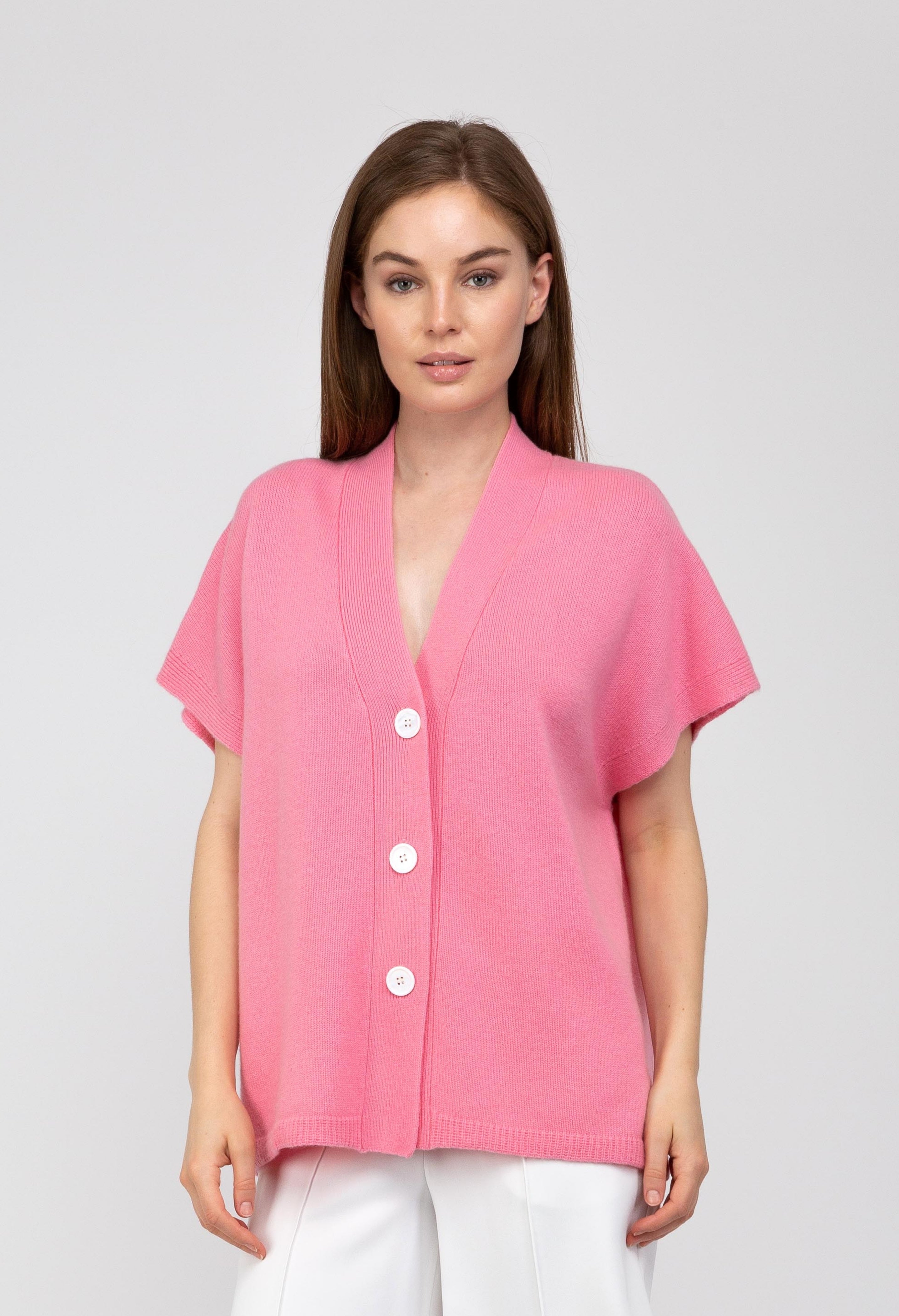 Van Kukil Cashmere Button-Down Cardigan