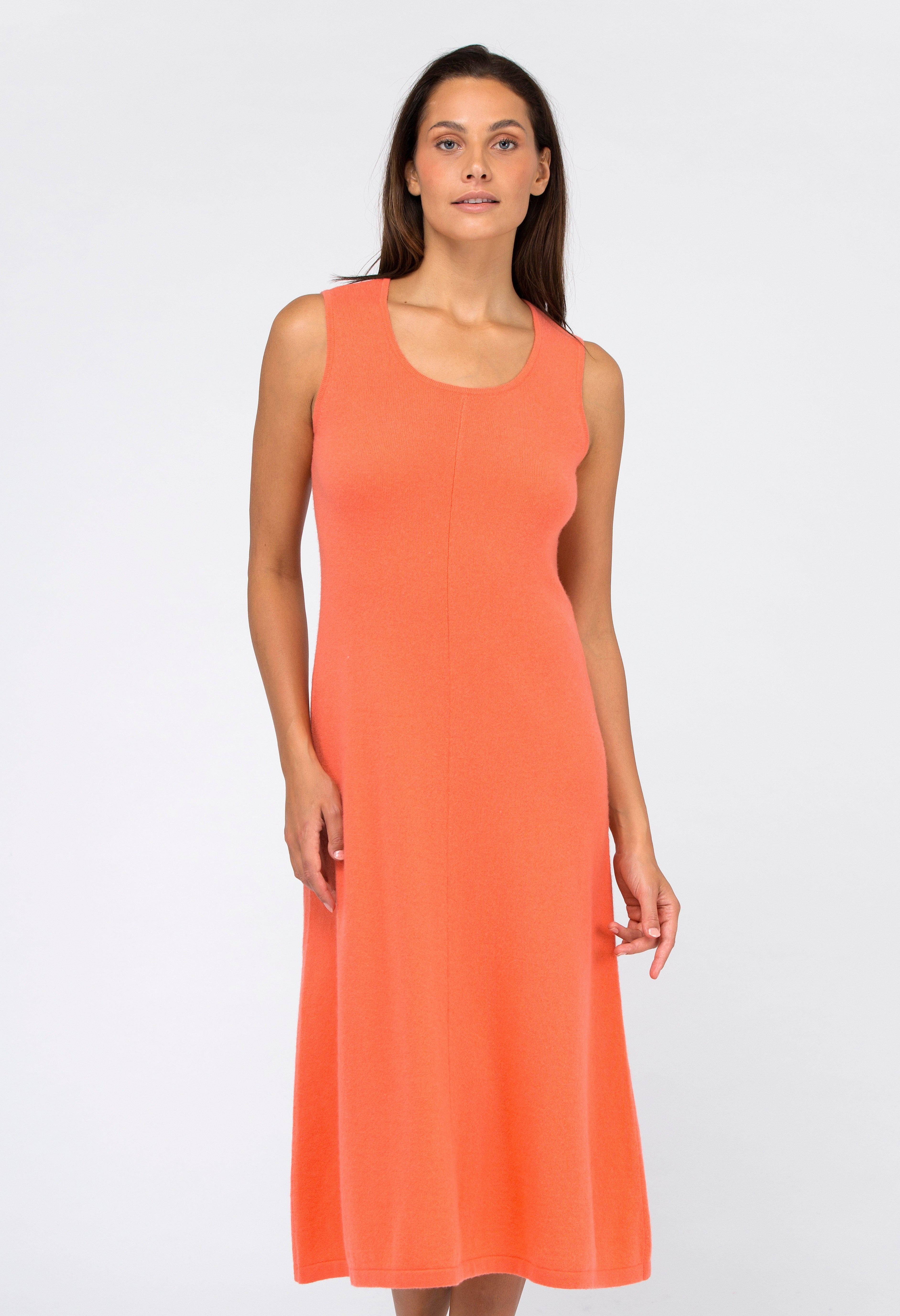 VAN KUKIL SLEEVELESS LONG DRESS