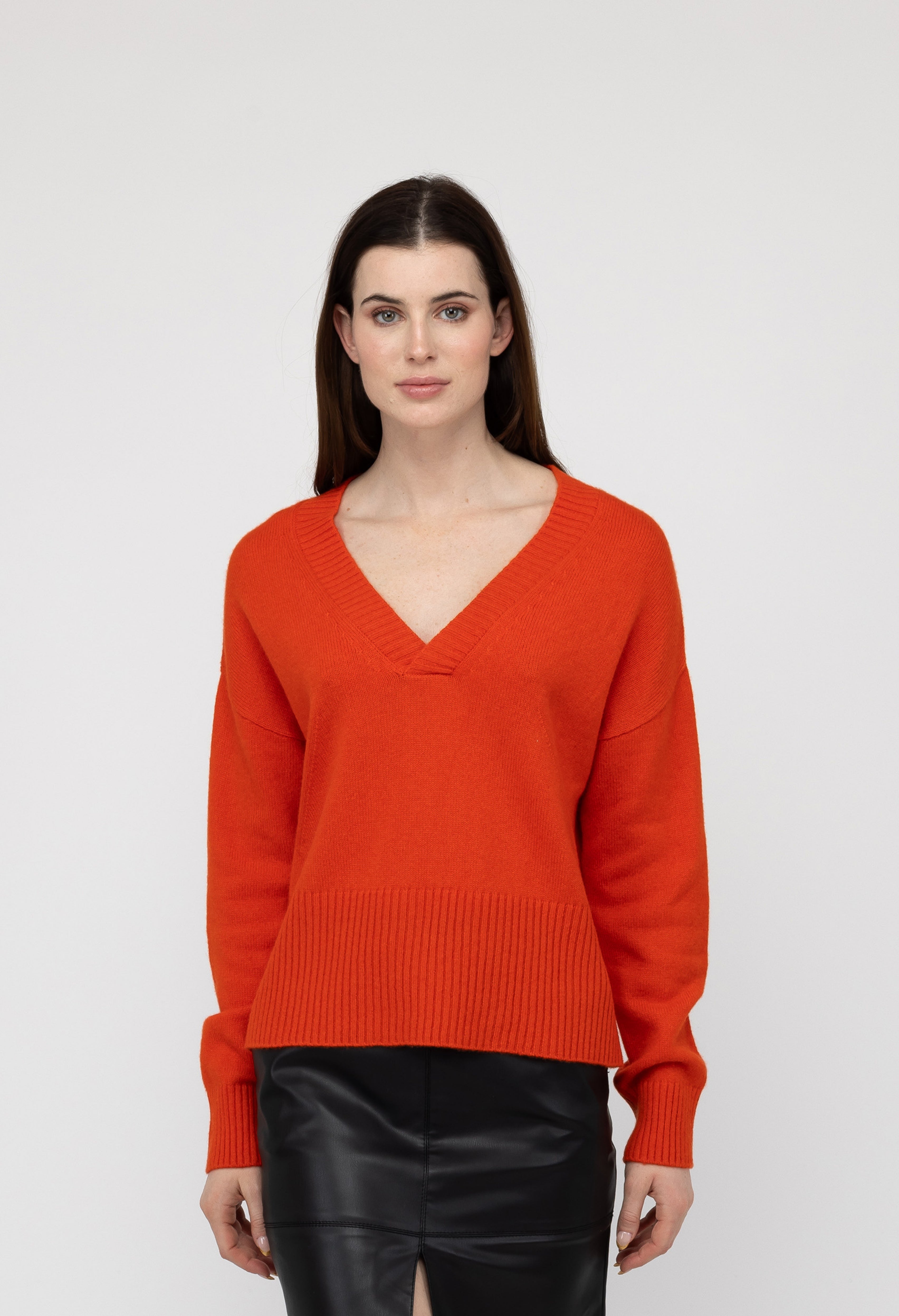 Van Kukil Cashmere V-Neck Sweater