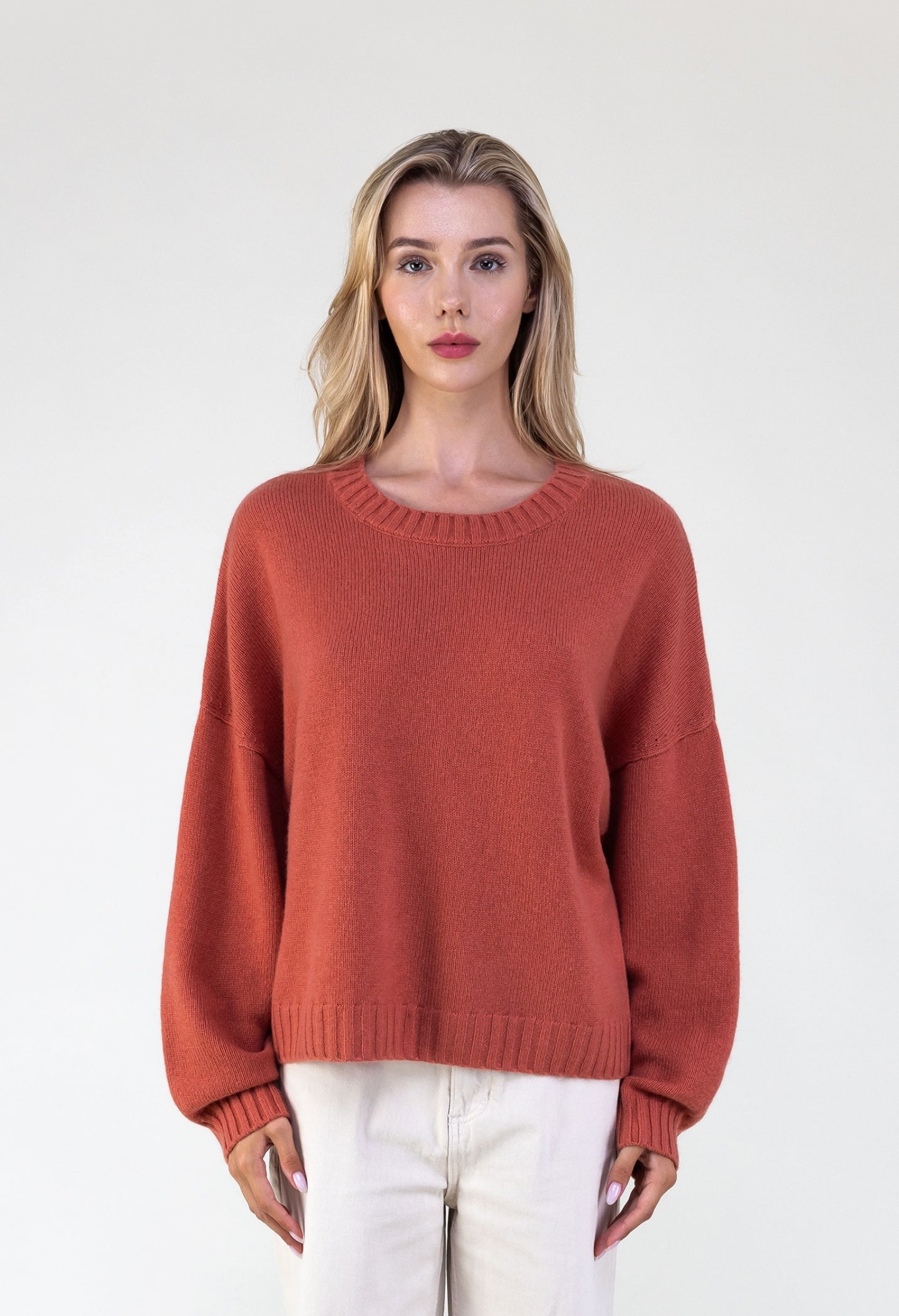 Van Kukil Relaxed Crew Neck Sweater