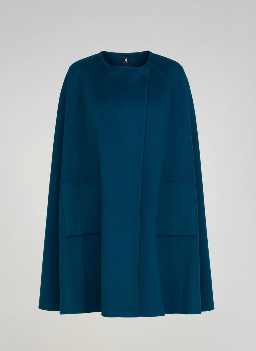 Van Kukil Cashmere Cape Coat