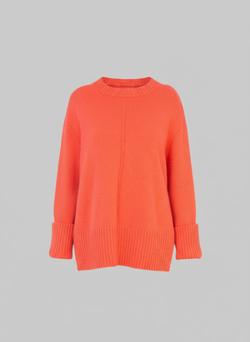 Van Kukil Relaxed Fit Crew Neck Jumper