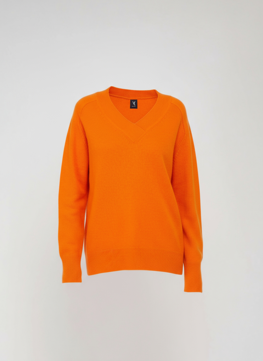 Van Kukil Cashmere V-Neck Jumper