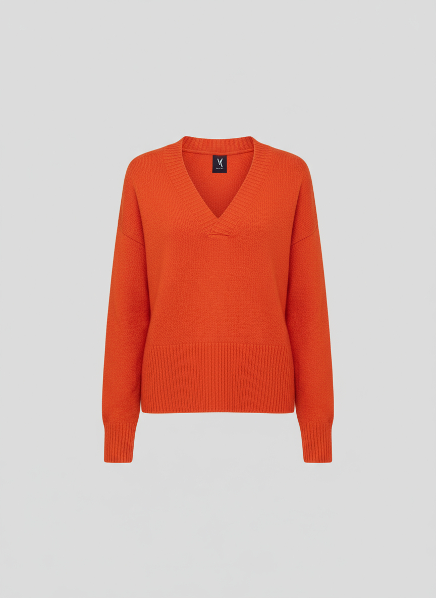 Van Kukil Cashmere V-Neck Sweater