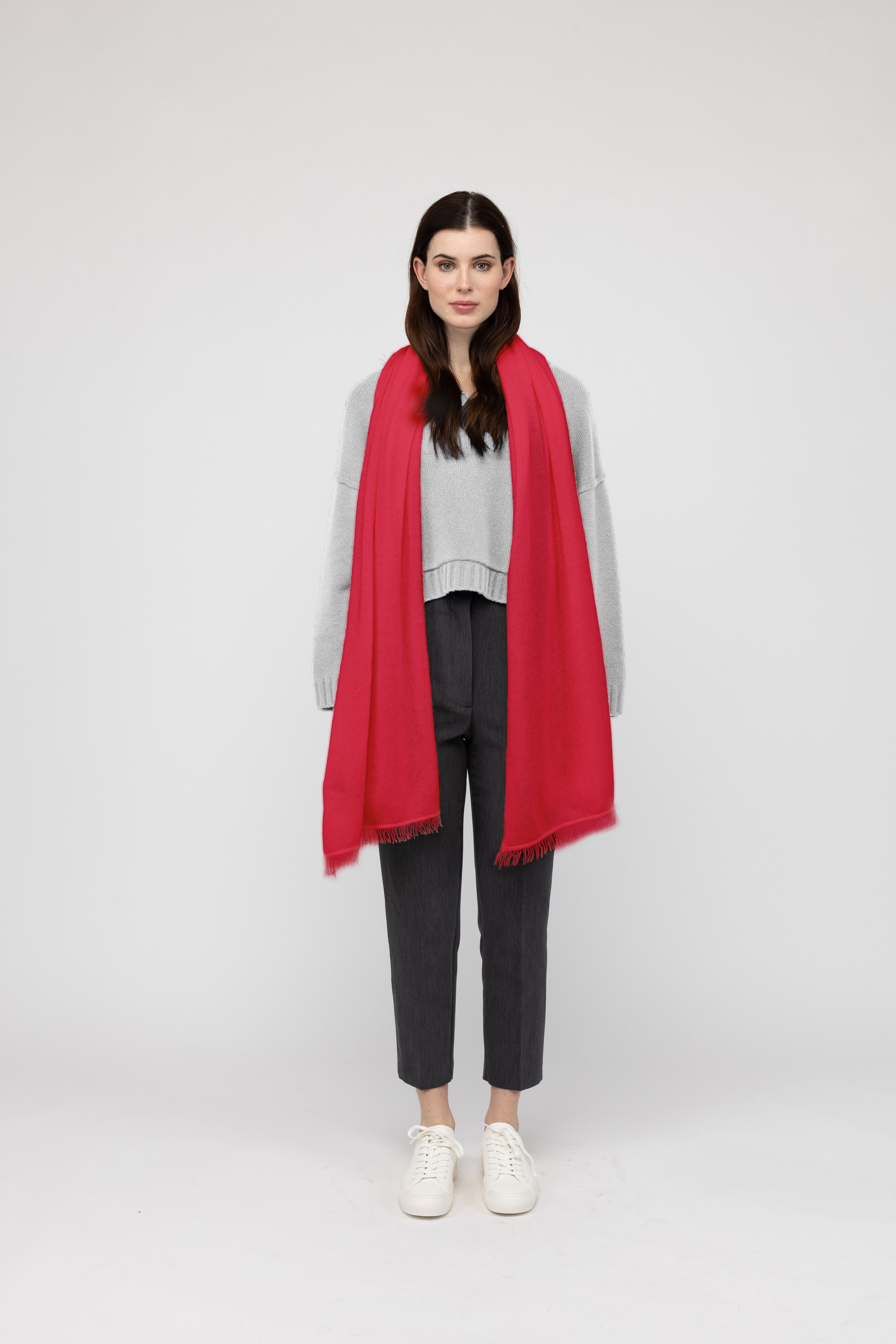 VAN KUKIL RAW EDGE SCARF