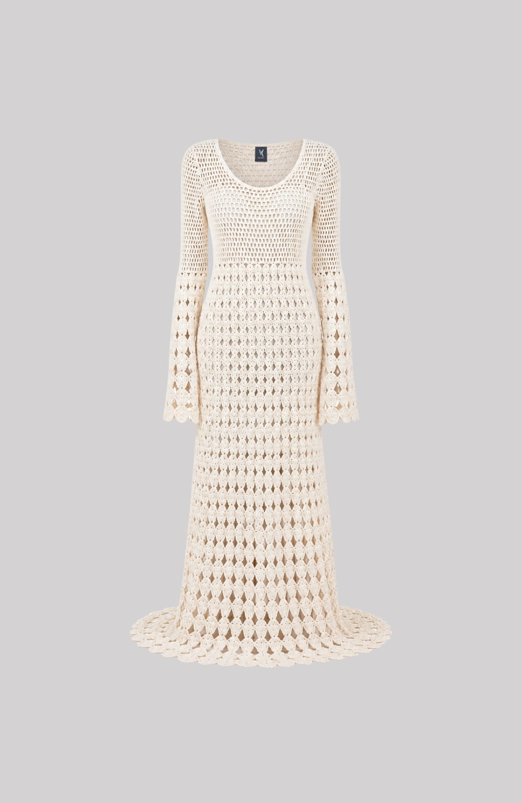 Crochet Knit Maxi Dress