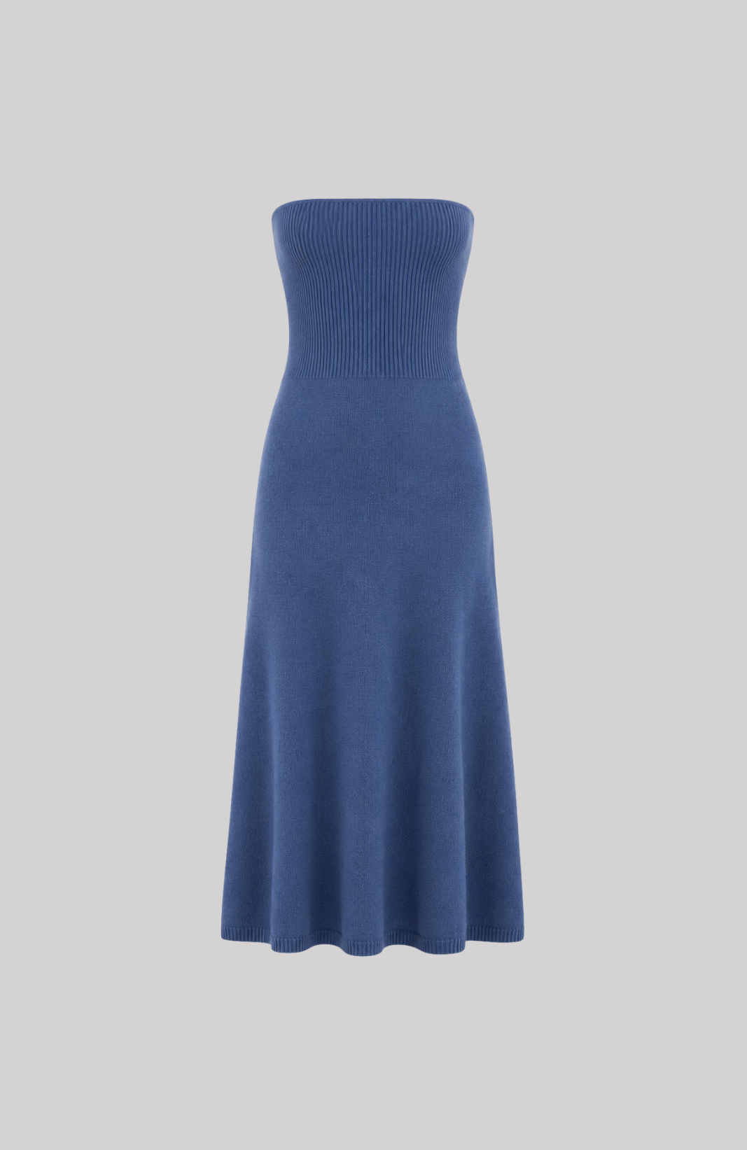 Strapless Midi Dress
