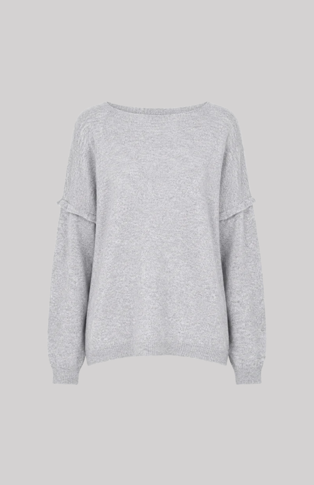VAN KUKIL ROUND NECK DOUBLE COLOUR JUMPER