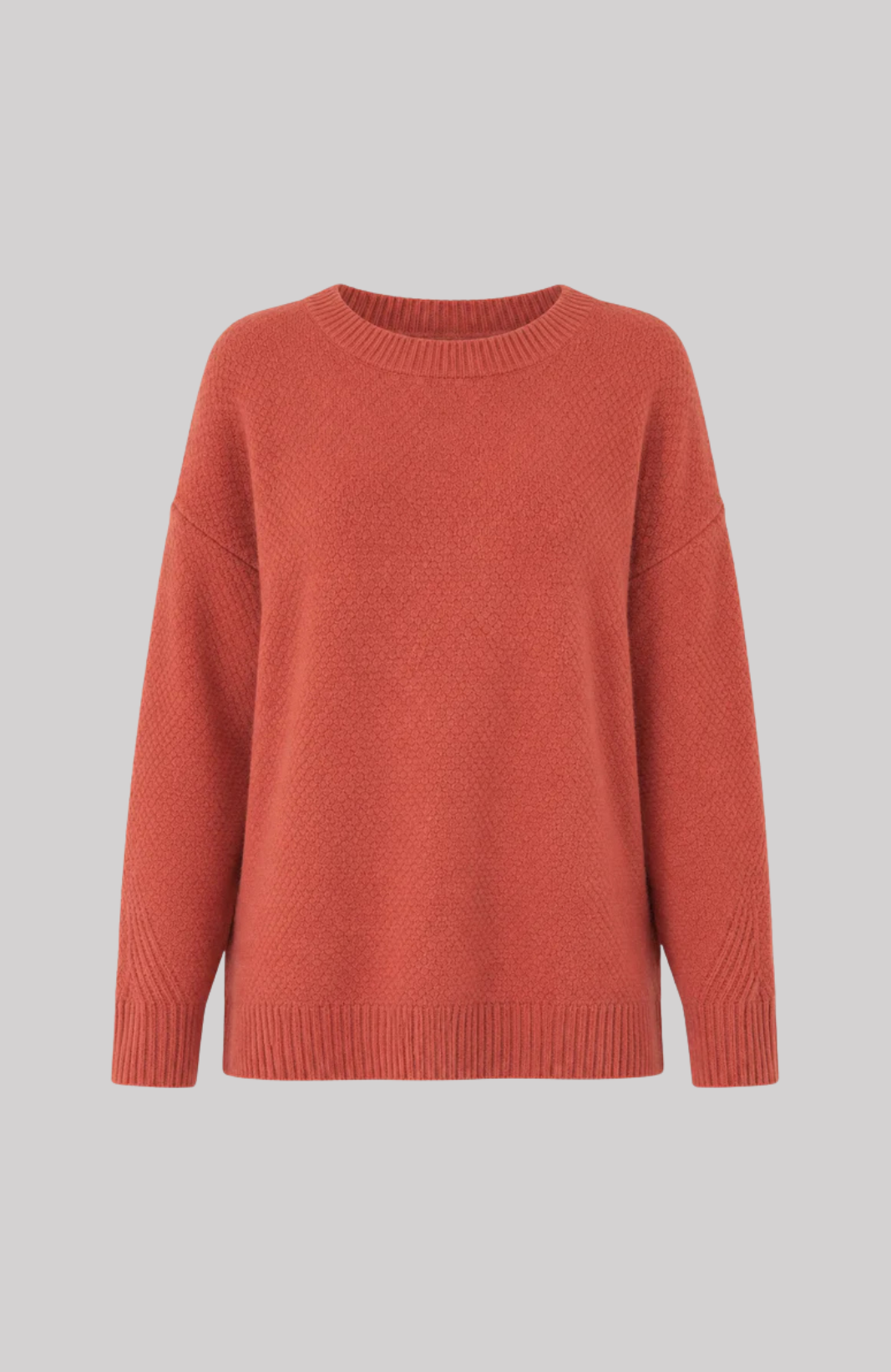 Van Kukil Textured Crewneck Sweater