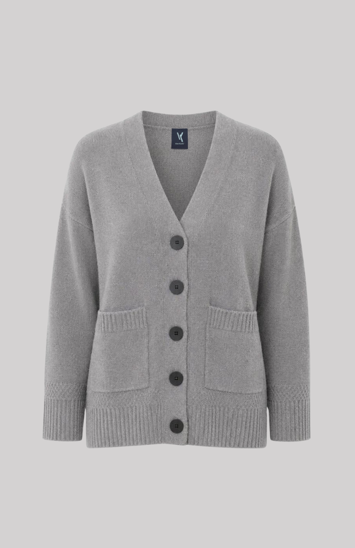 Cashmere Buttoned Cardigan