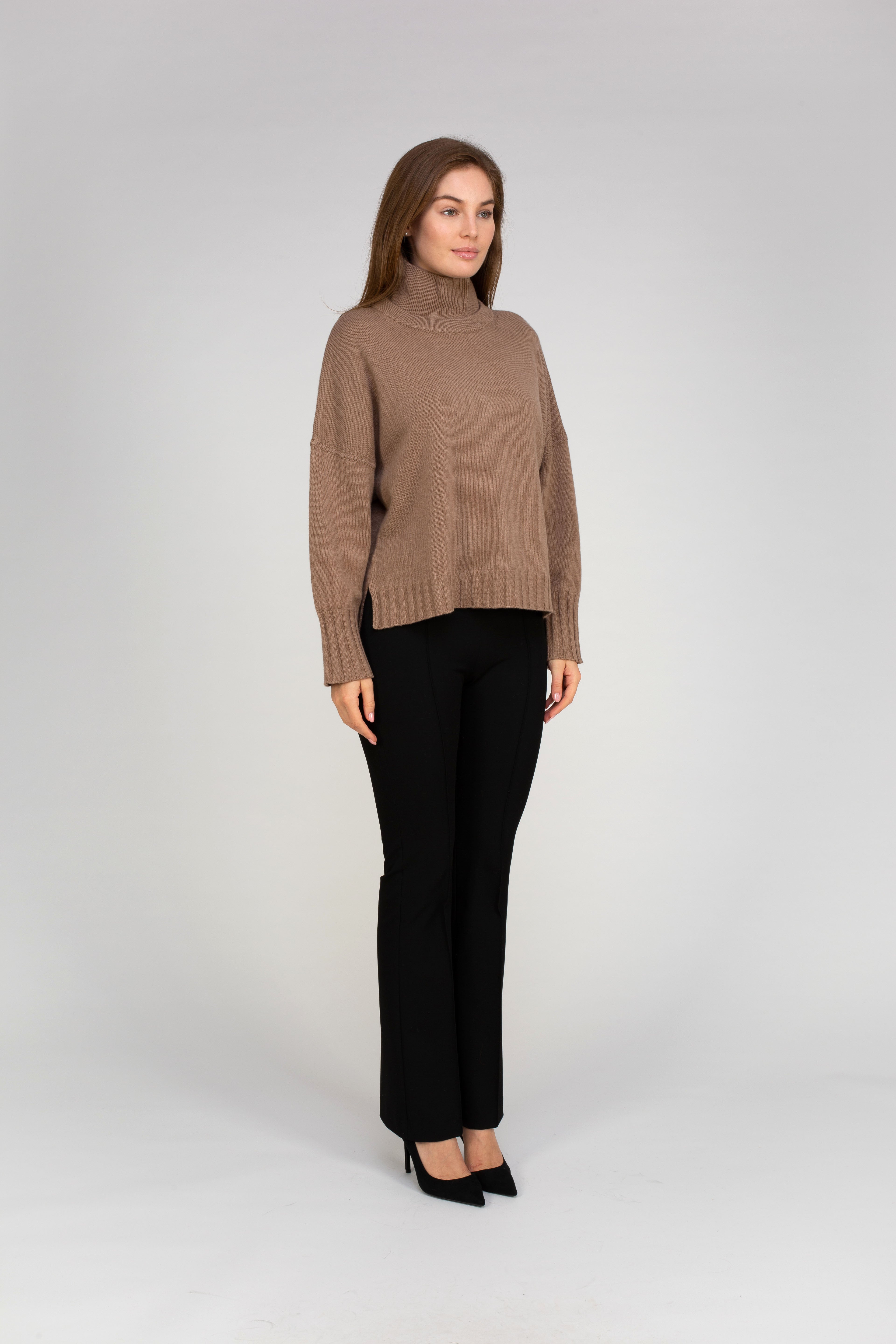 Van Kukil High Neck Jumper