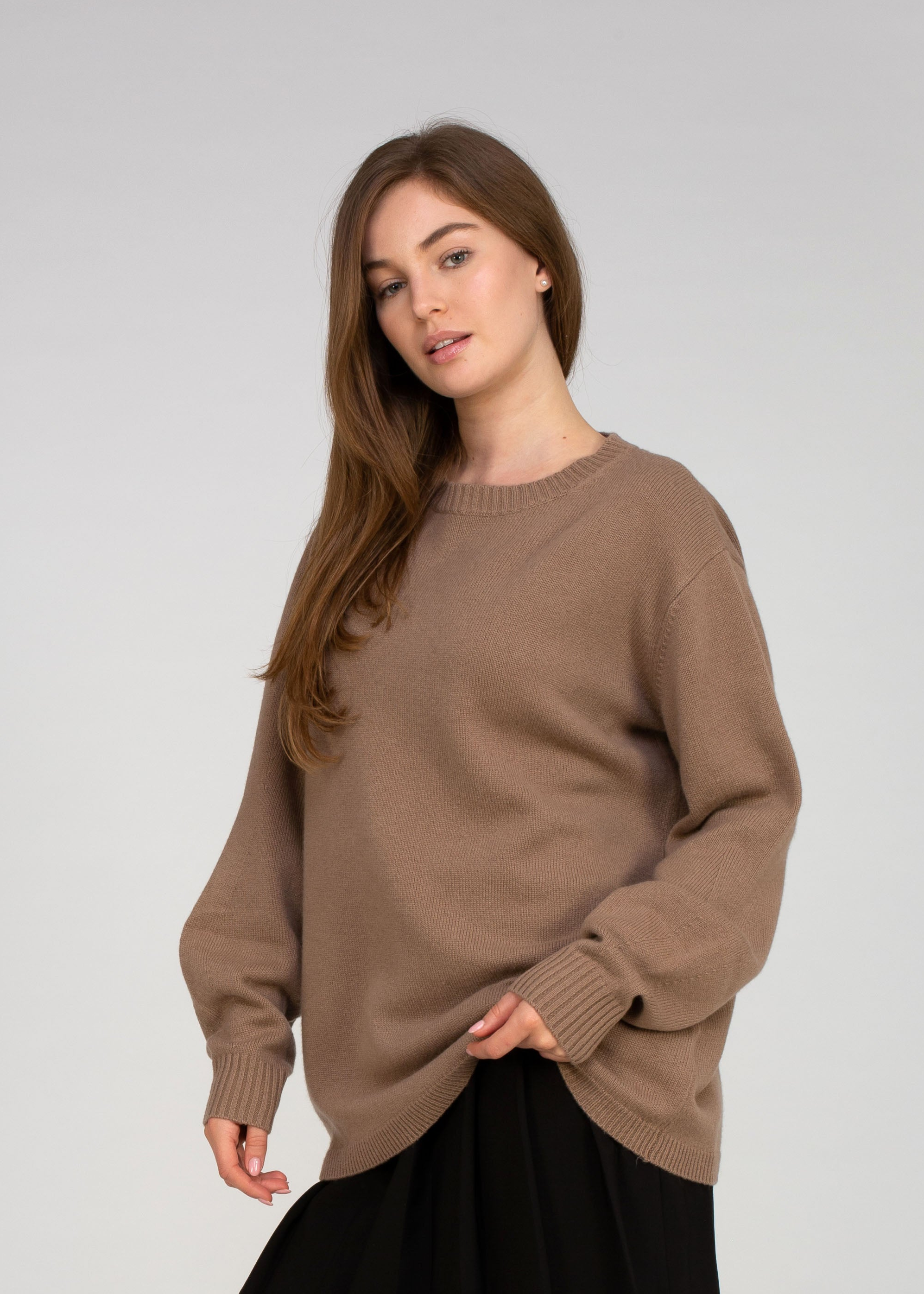 VAN KUKIL FASHIONED SLEEVE JUMPER