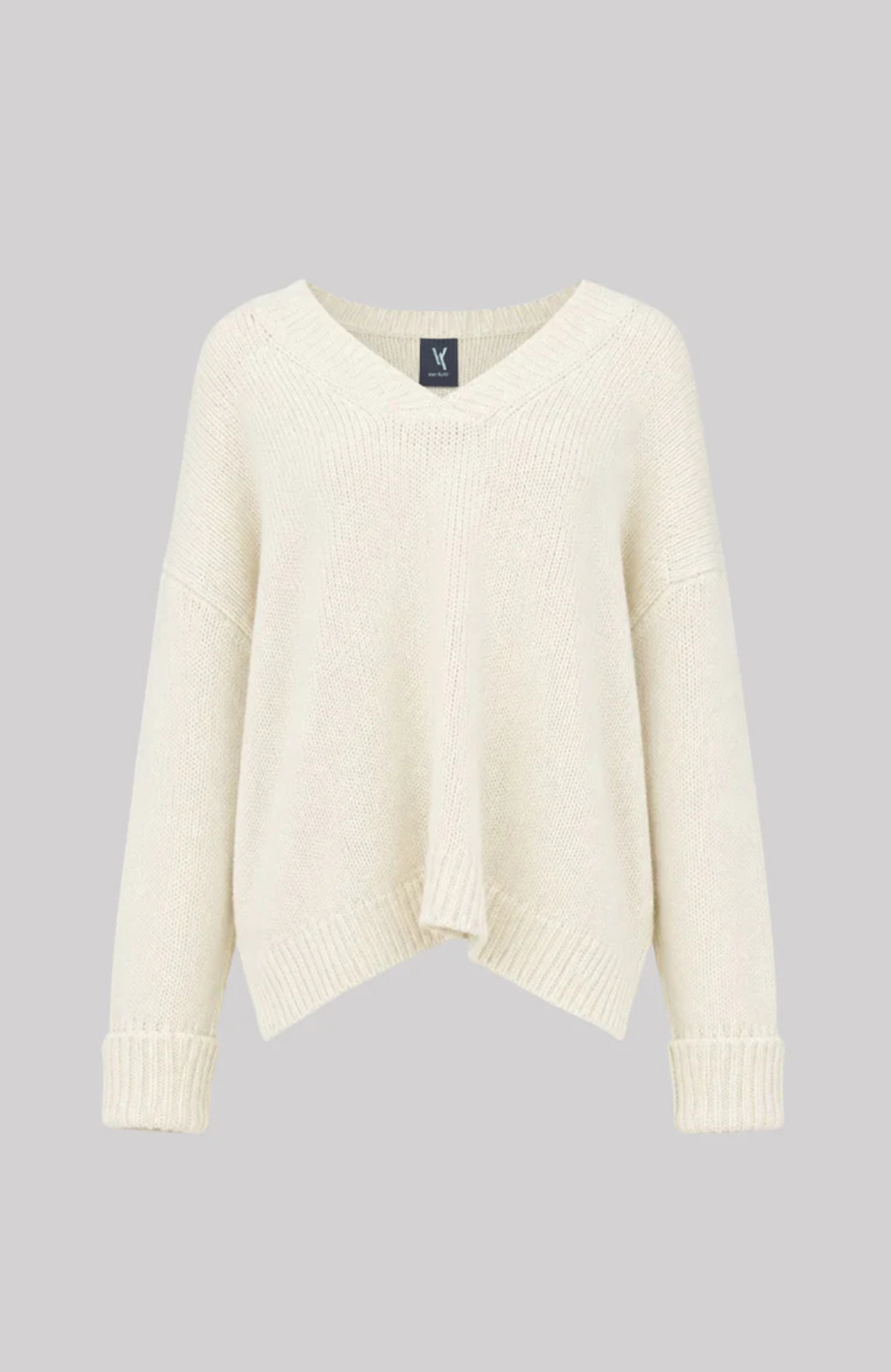 Oversized Cashmere V-Neck Sweater