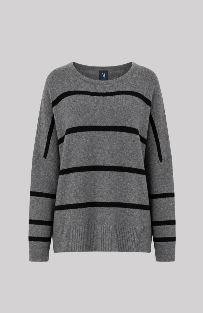 Striped Crewneck Sweater