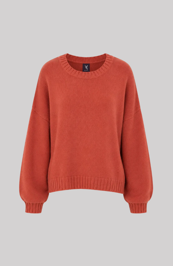 Van Kukil Relaxed Crew Neck Sweater
