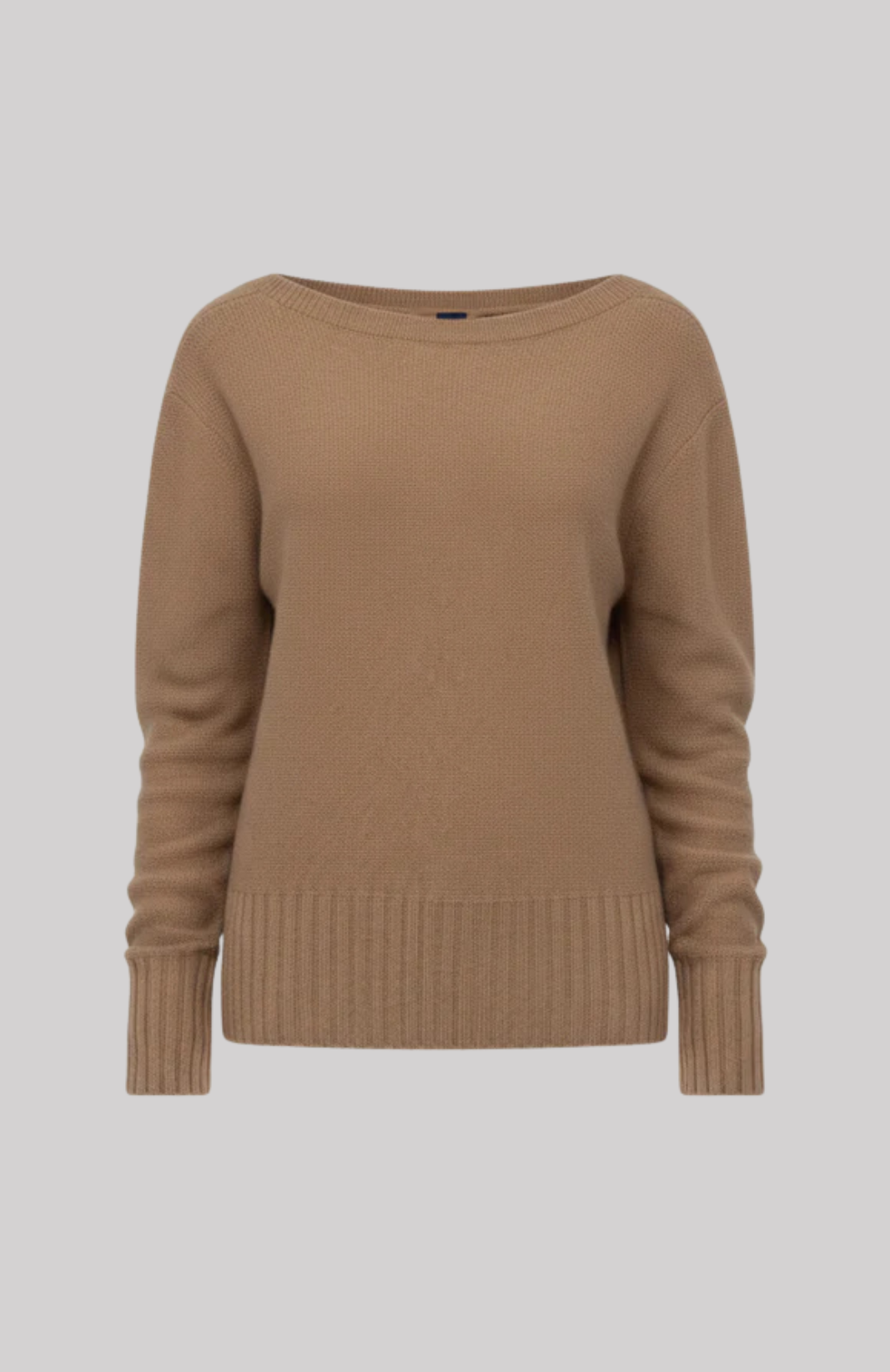 Boat Neck Cashmere Sweater