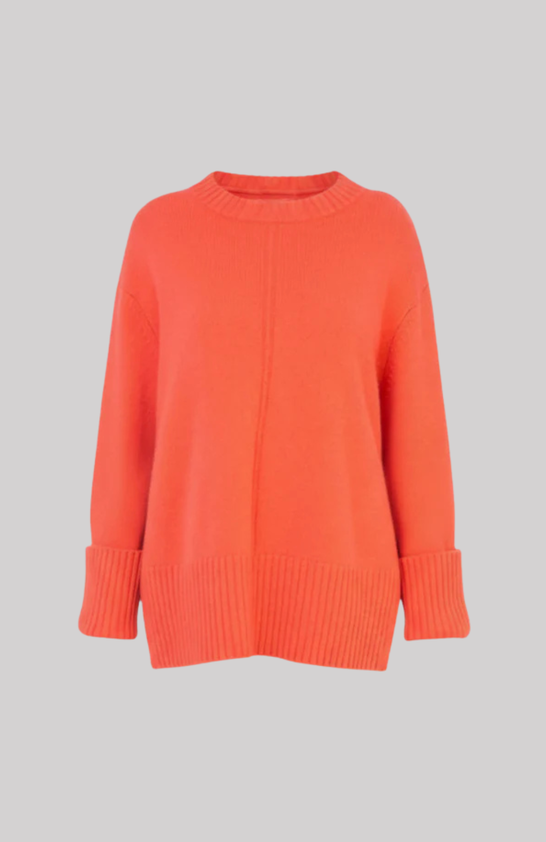 Relaxed Fit Crew Neck Jumper