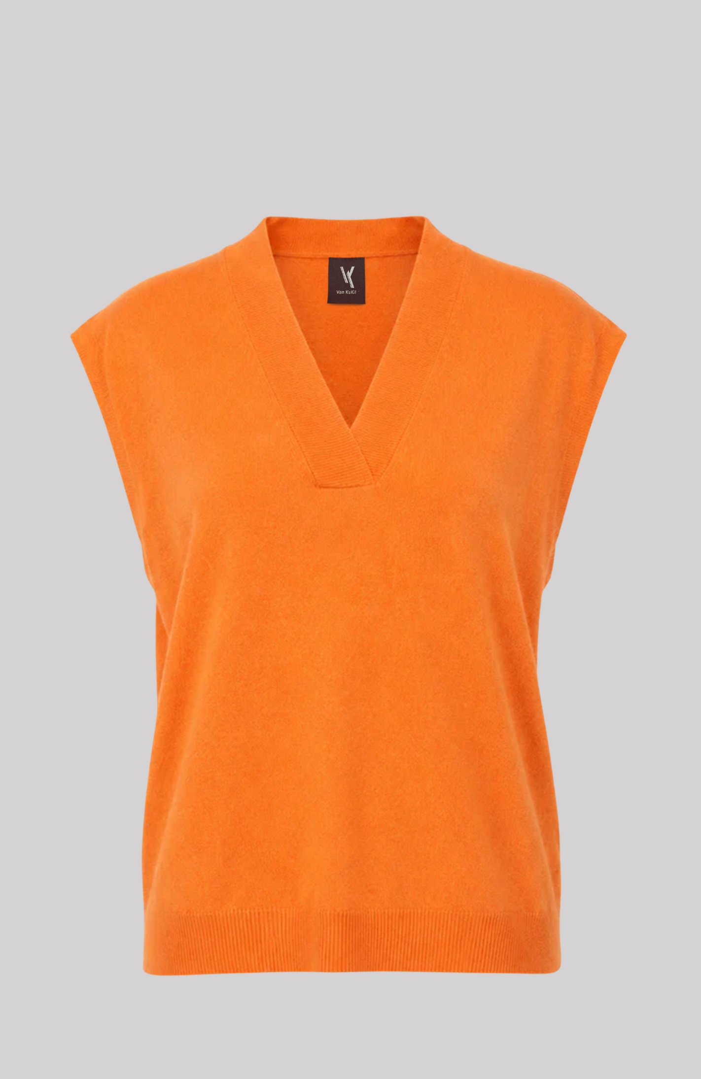 Sleeveless V-Neck Jumper