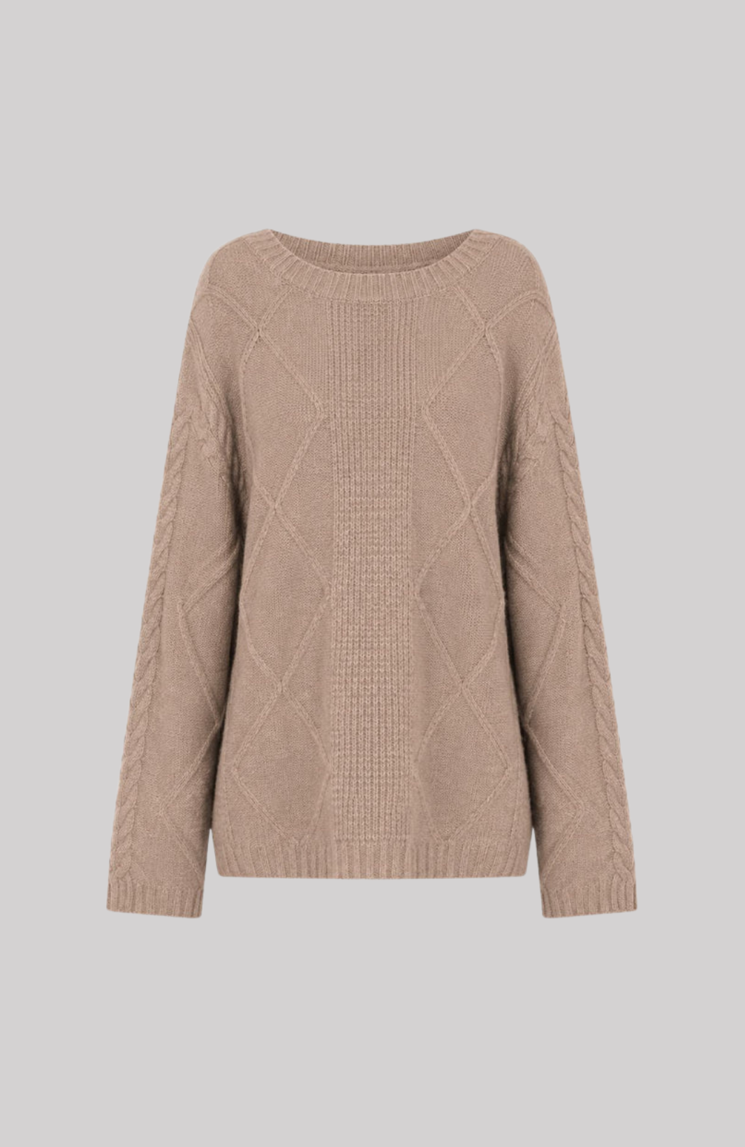 VAN KUKIL ROUND NECK MULTI WEAVE