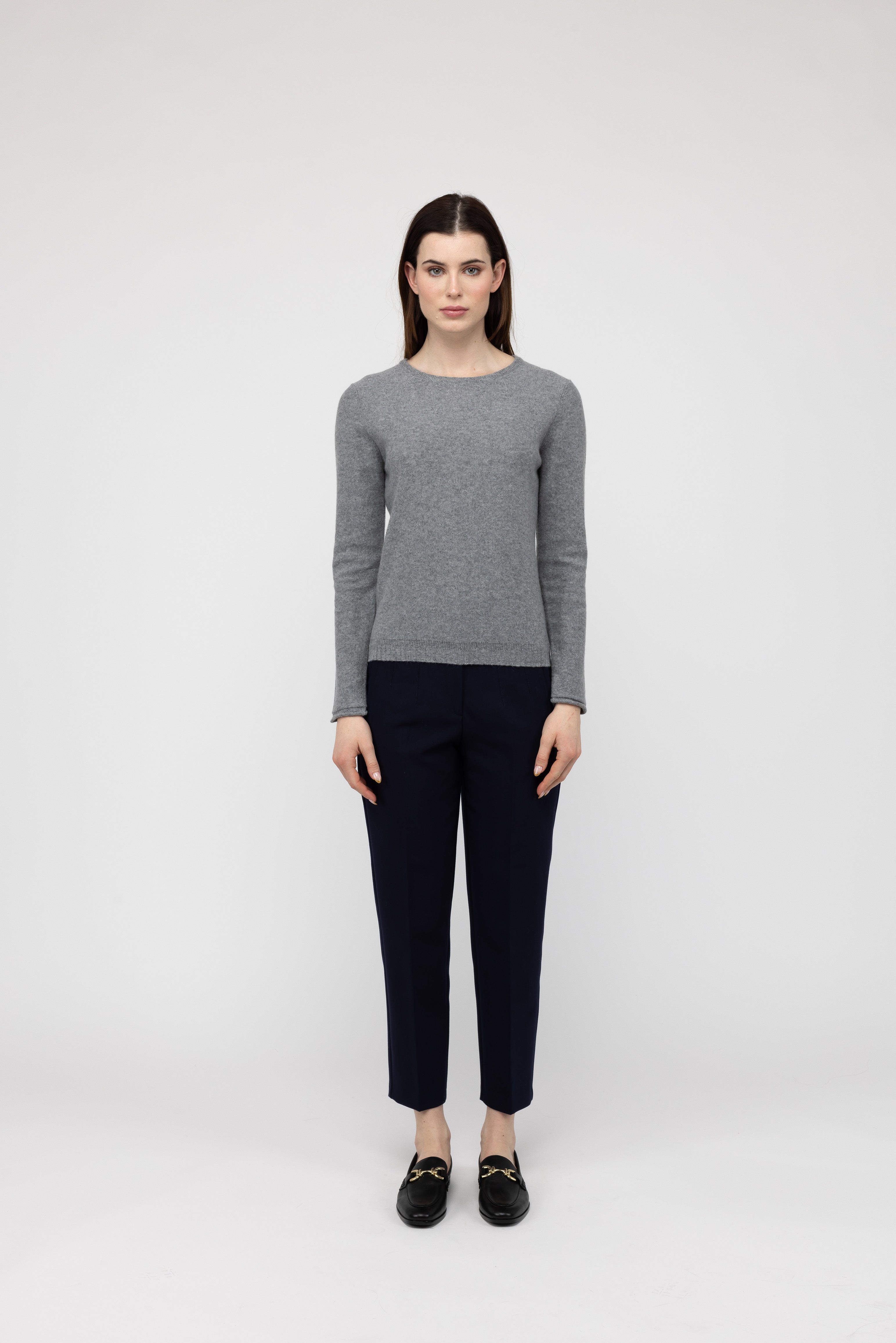 Van Kukil Cashmere Classic Crewneck Jumper