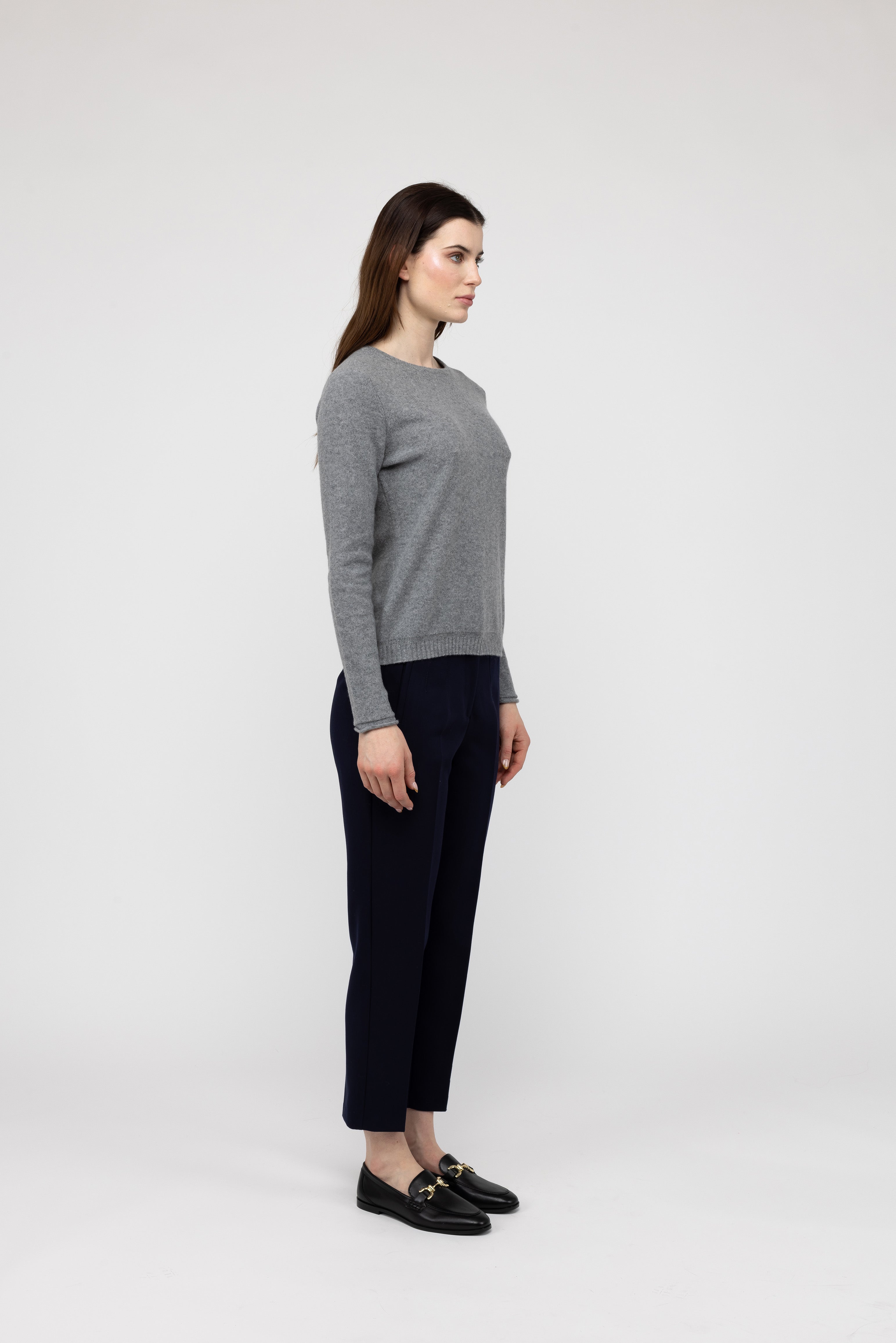 Van Kukil Cashmere Classic Crewneck Jumper