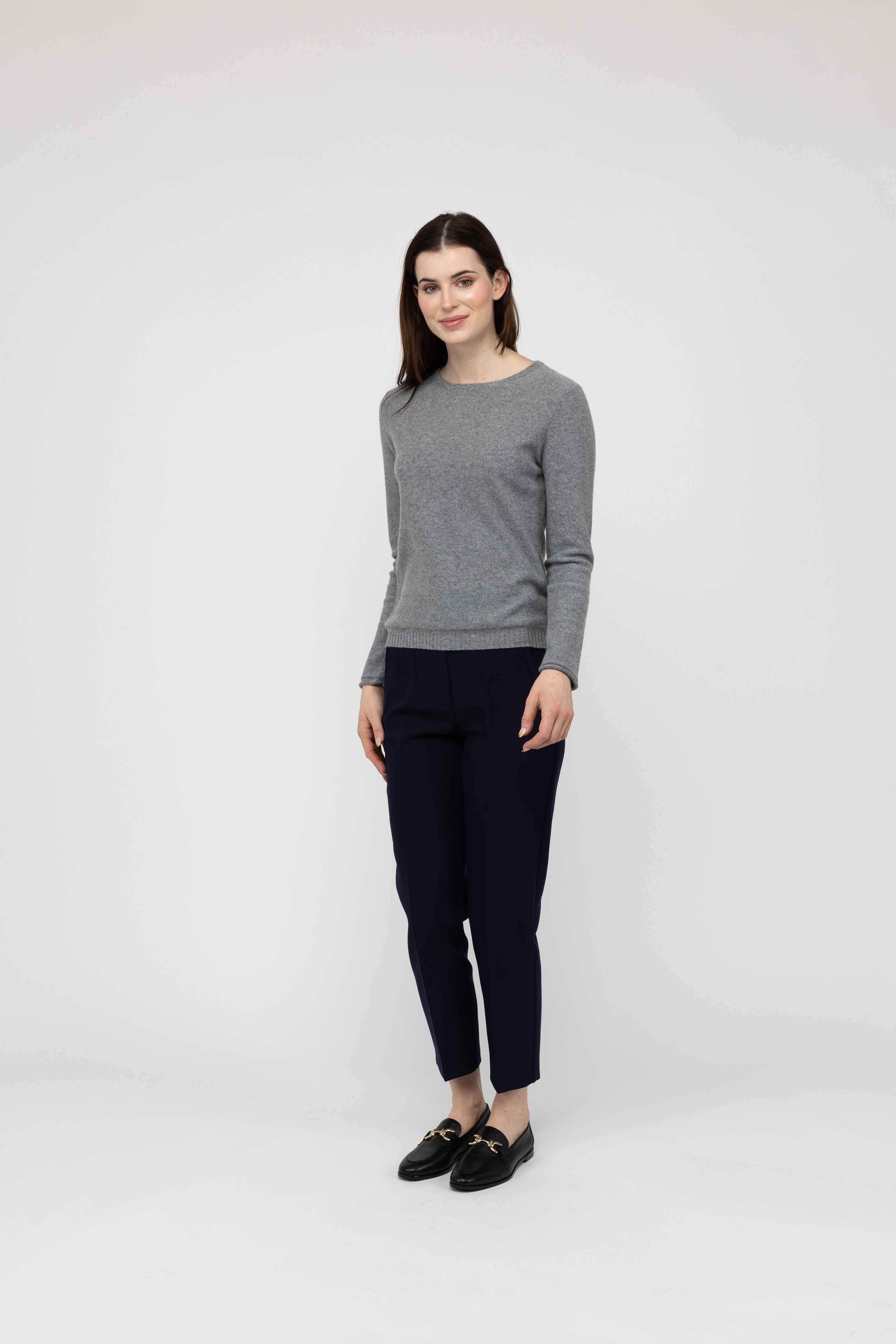 Van Kukil Cashmere Classic Crewneck Jumper