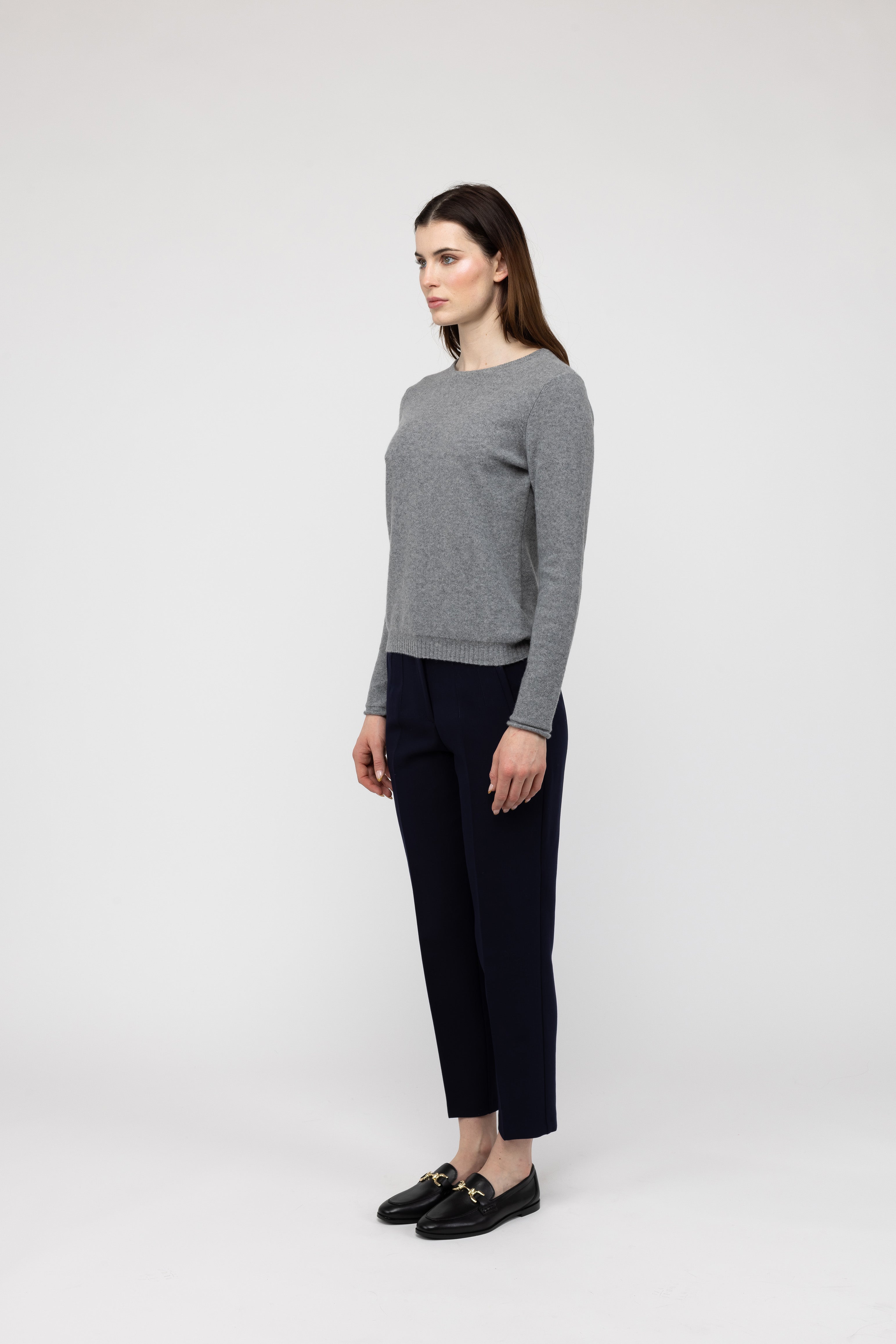 Van Kukil Cashmere Classic Crewneck Jumper