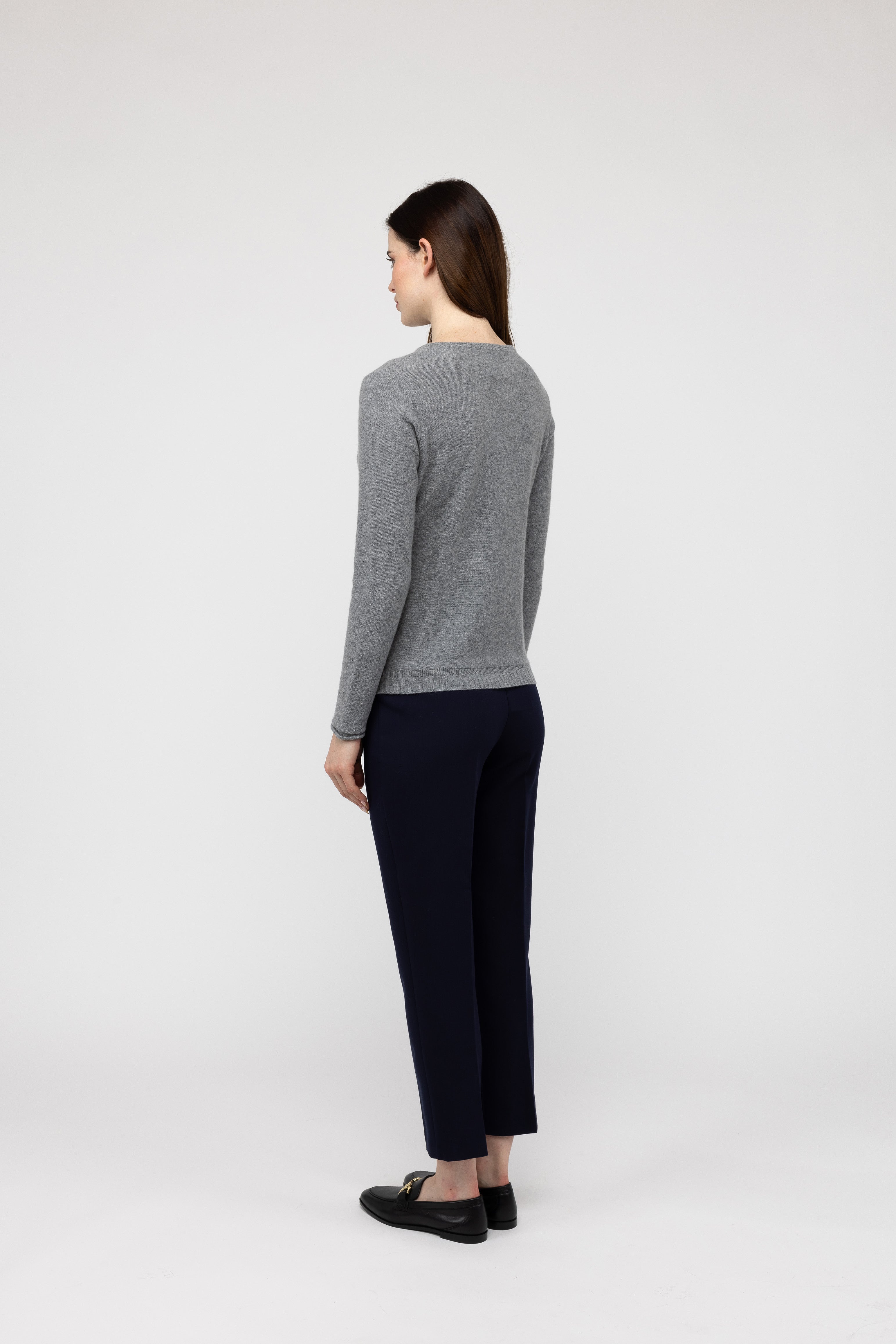 Van Kukil Cashmere Classic Crewneck Jumper