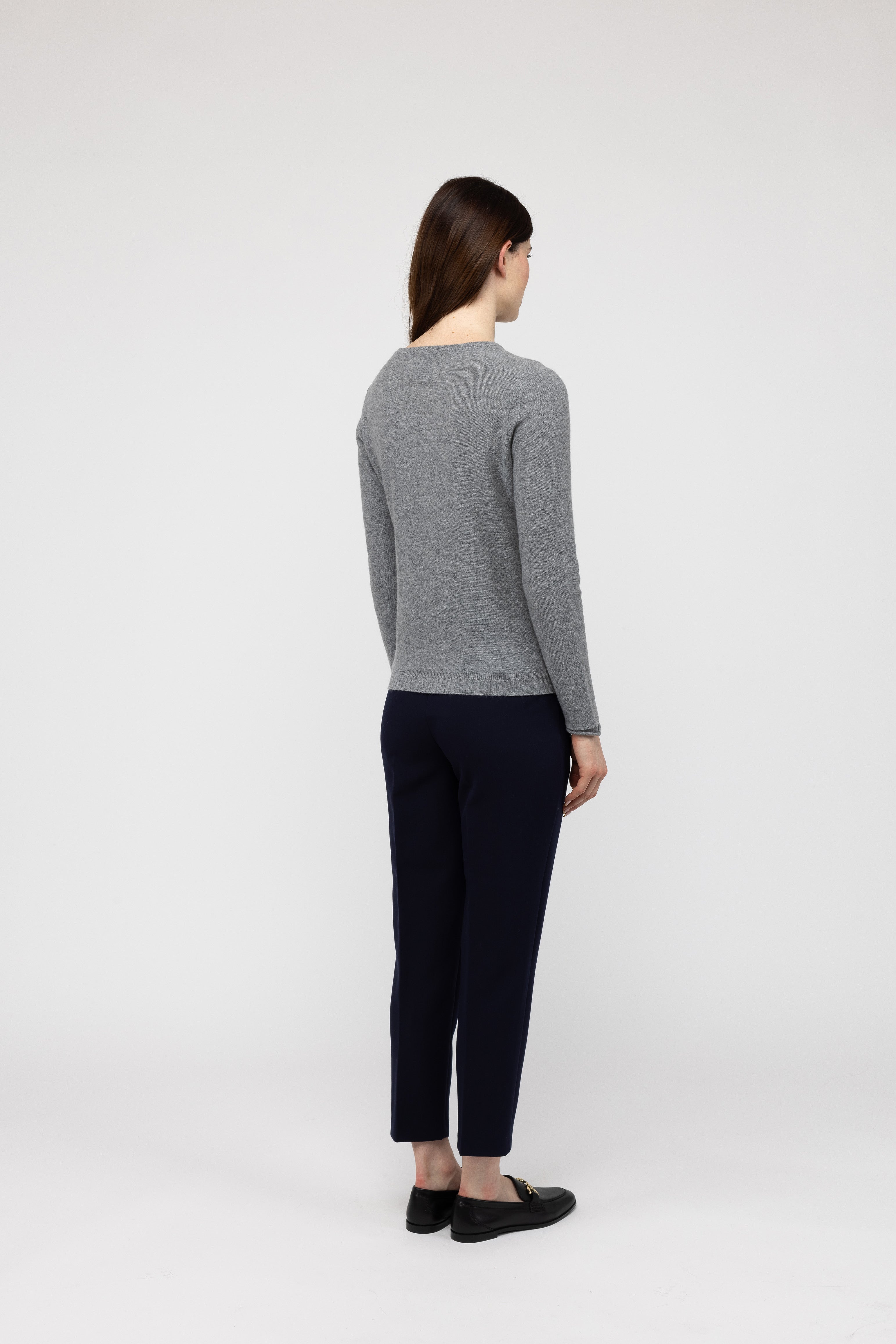 Van Kukil Cashmere Classic Crewneck Jumper