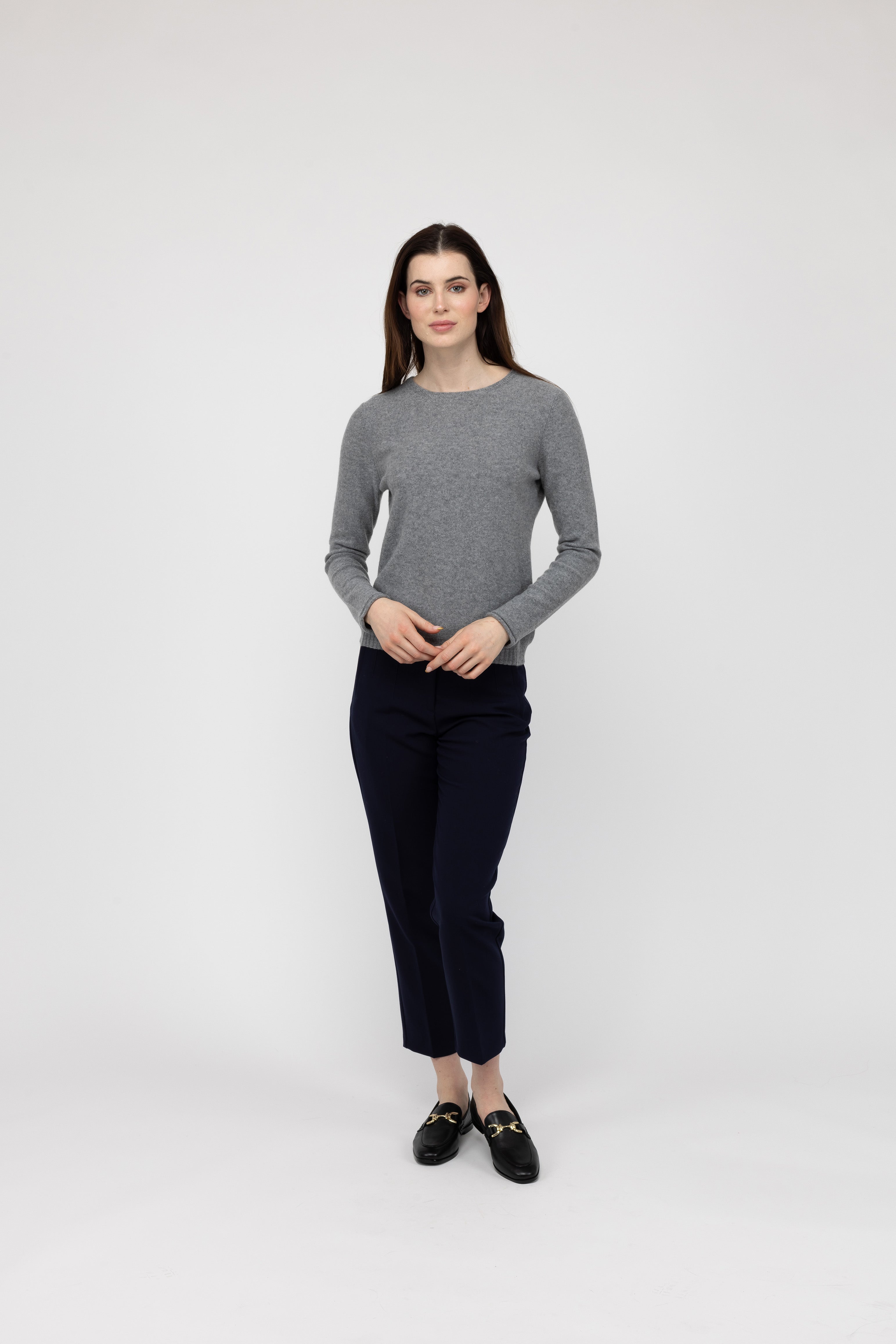 Van Kukil Cashmere Classic Crewneck Jumper