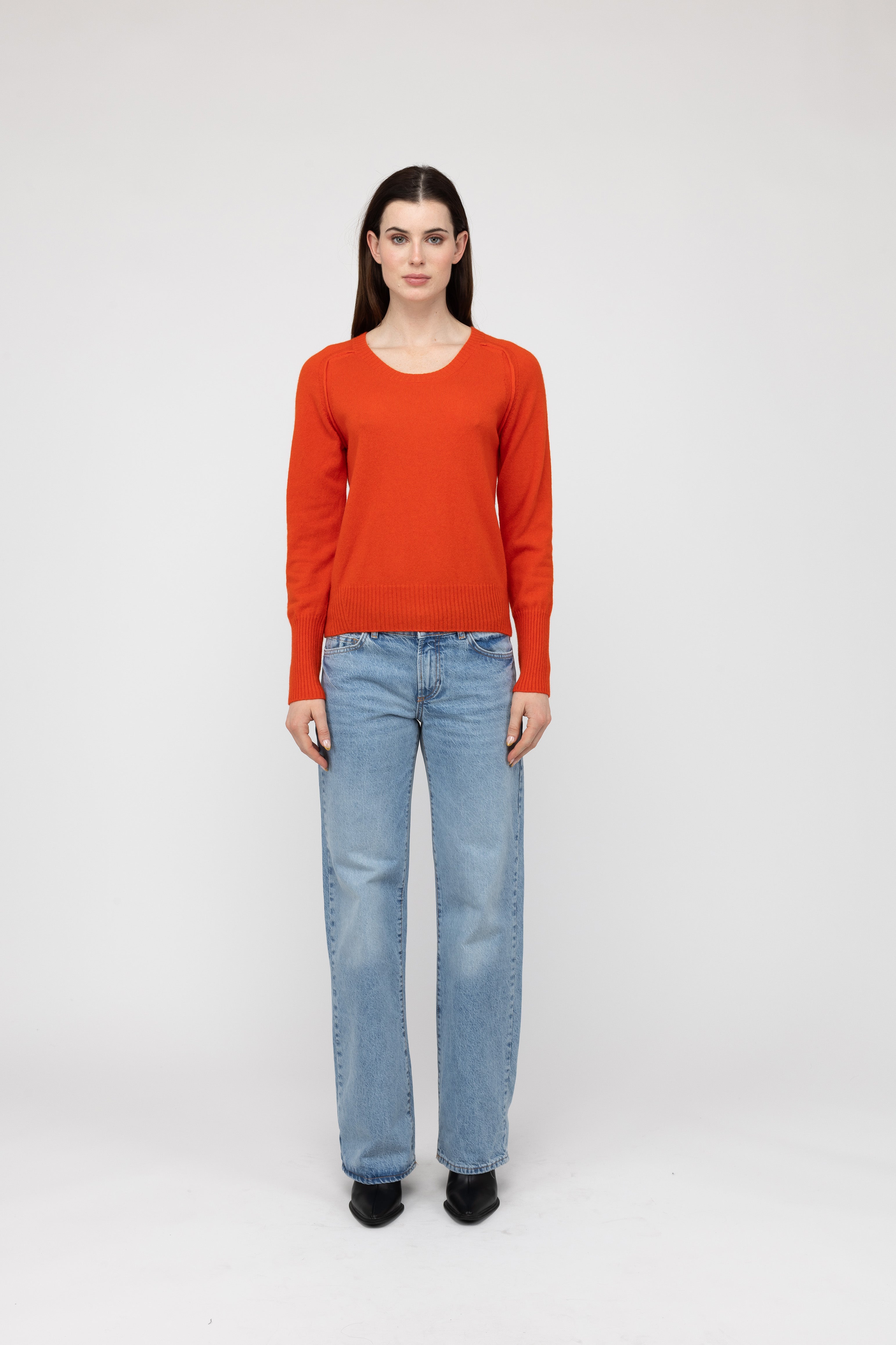 Van Kukil Cashmere Scoop Neck Sweater