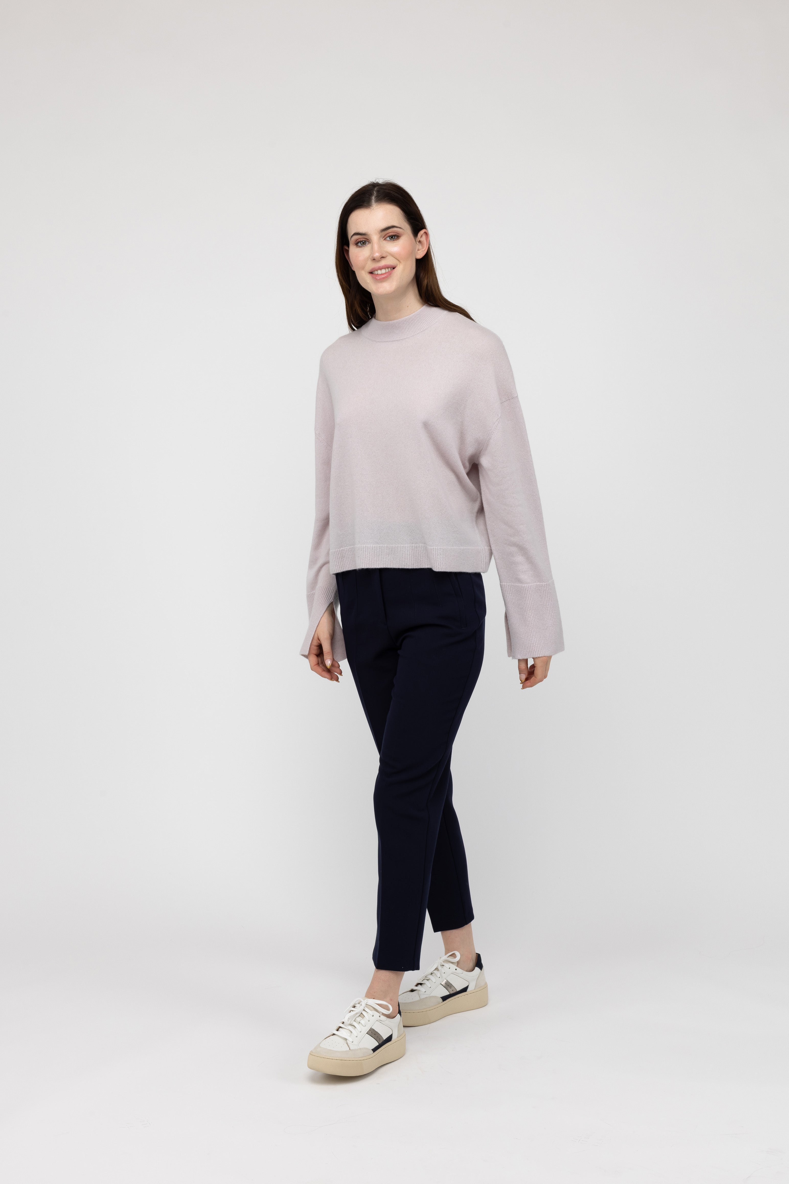 Van Kukil Relaxed High-Neck Sweater