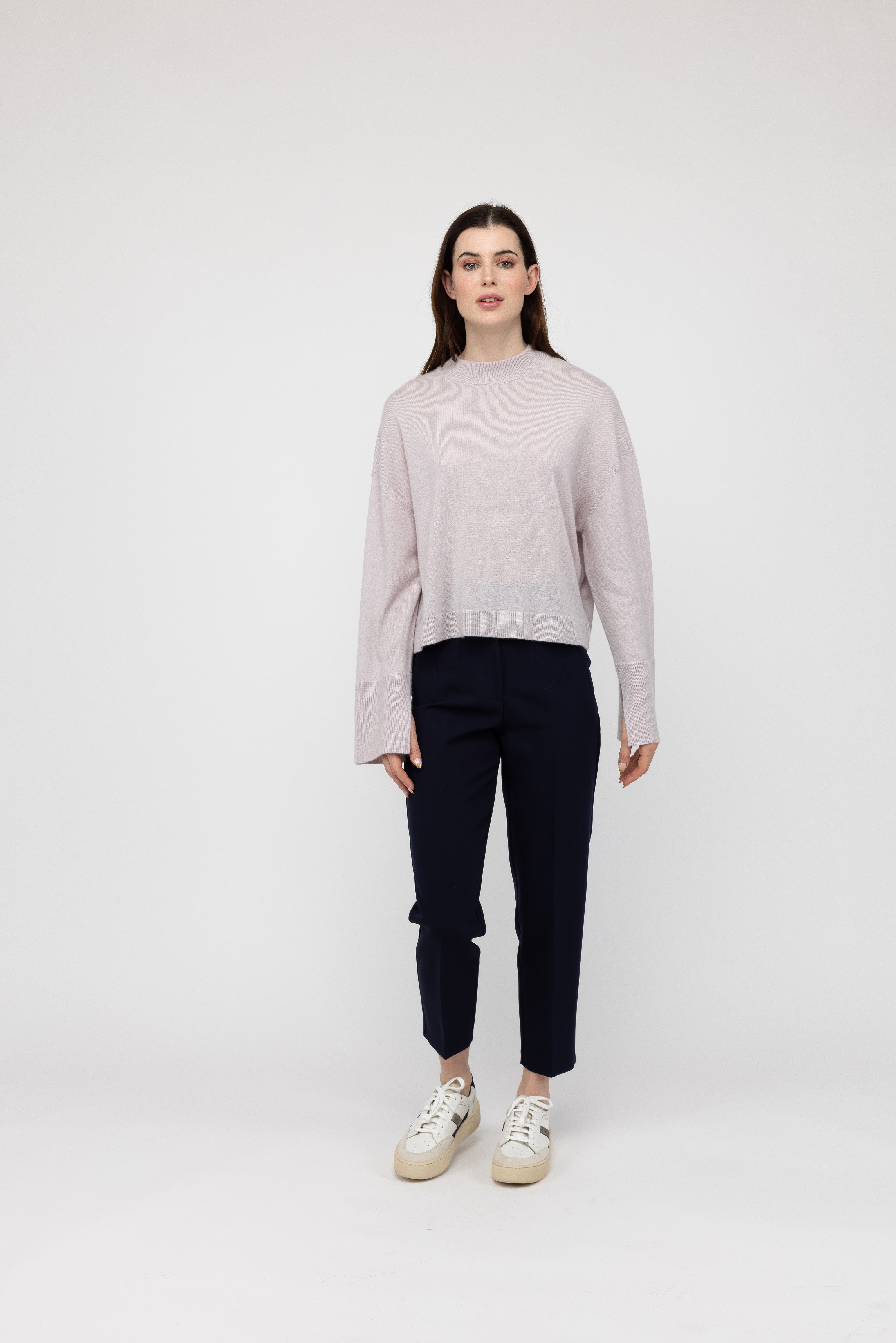 Van Kukil Relaxed High-Neck Sweater
