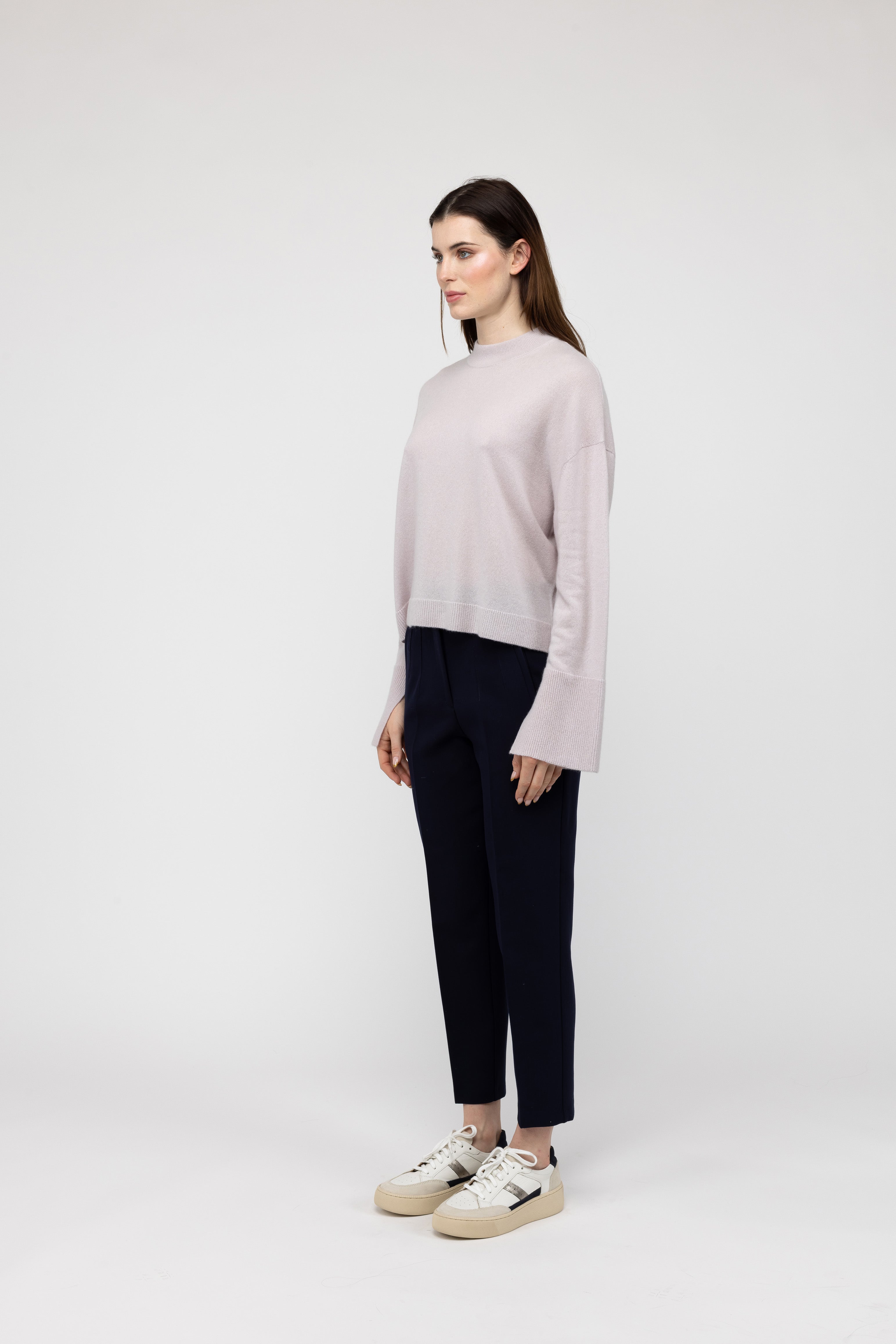Van Kukil Relaxed High-Neck Sweater