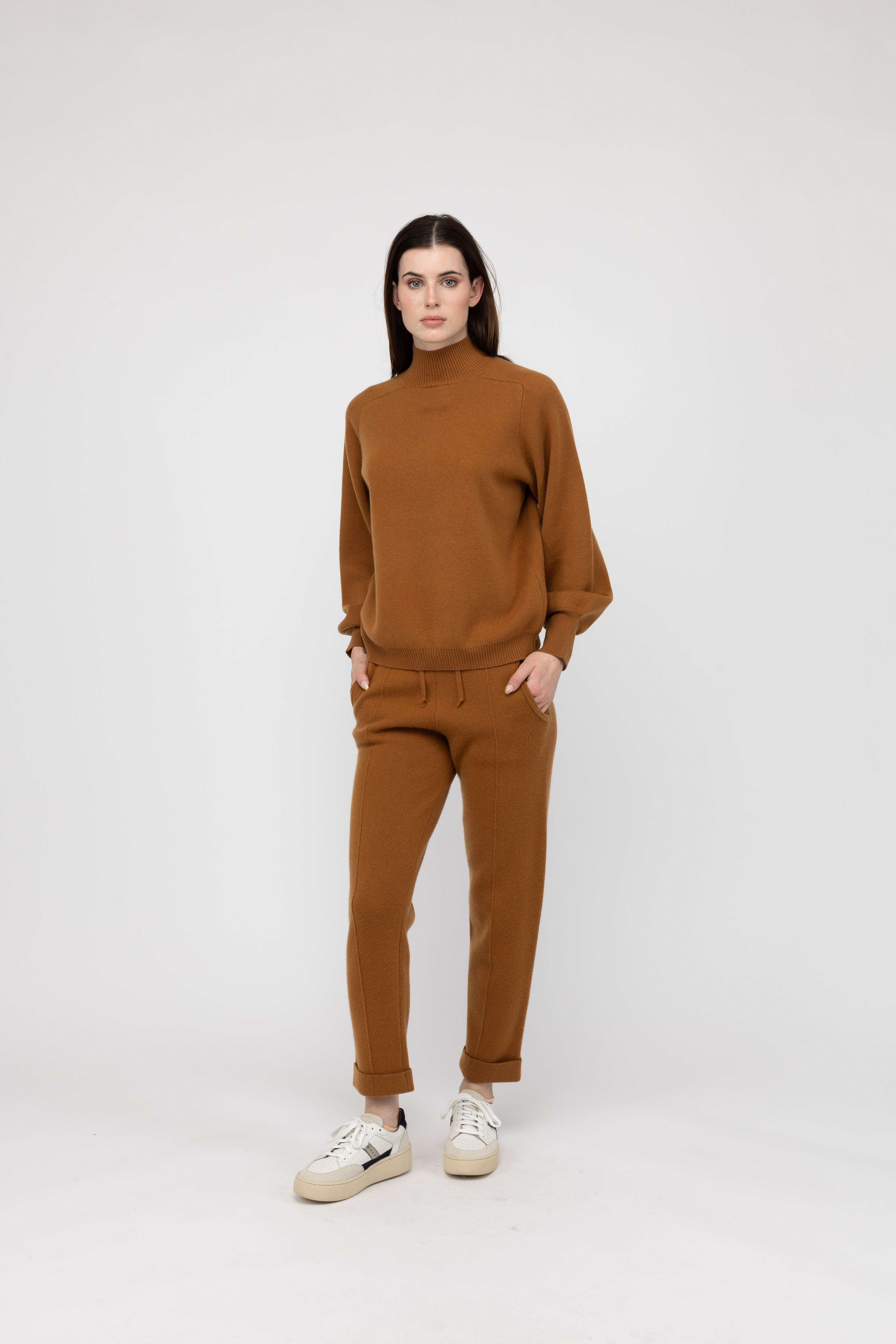 Van Kukil High-Neck Cashmere Jumper