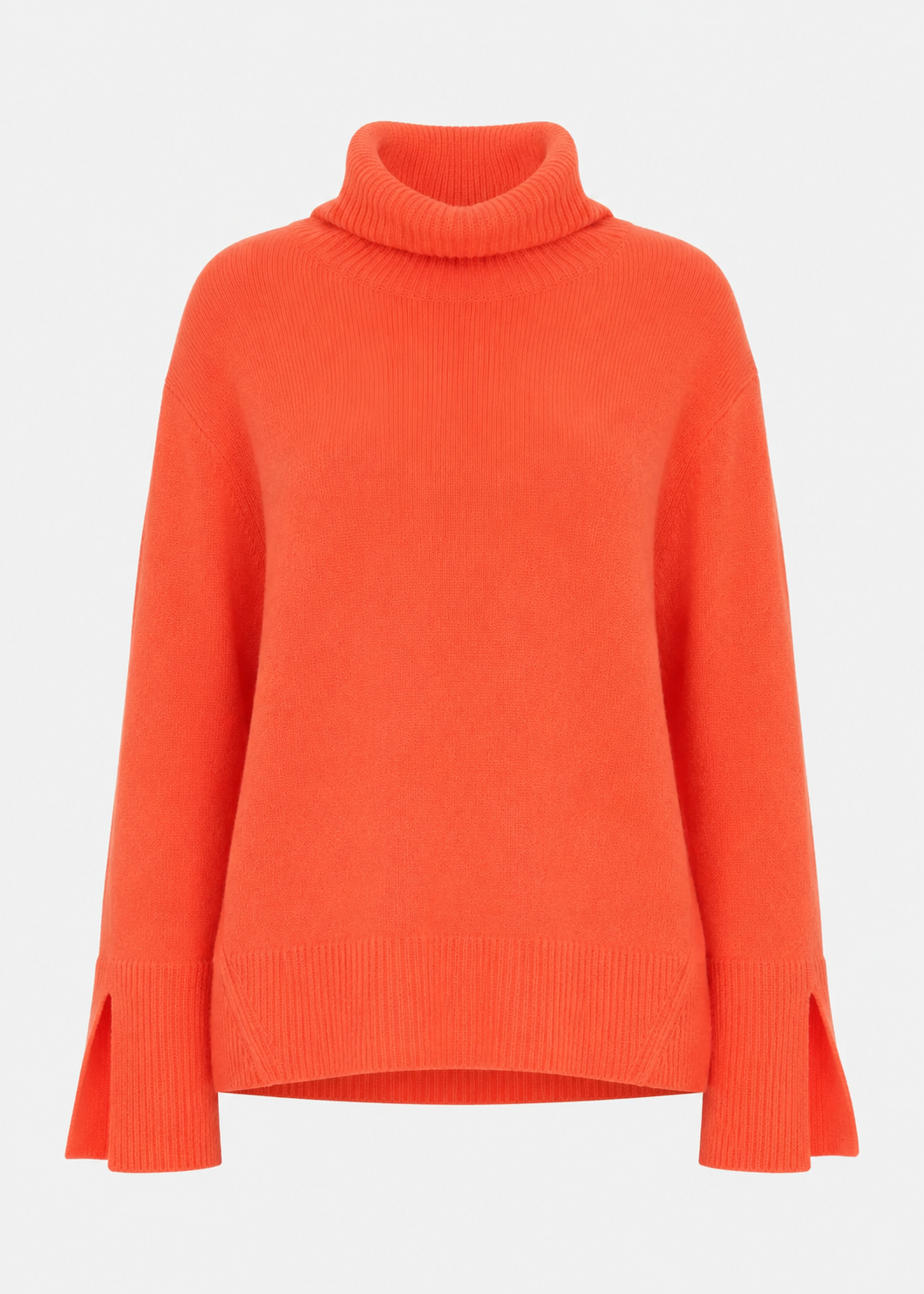 VAN KUKIL ROLL NECK SLIT CUFF