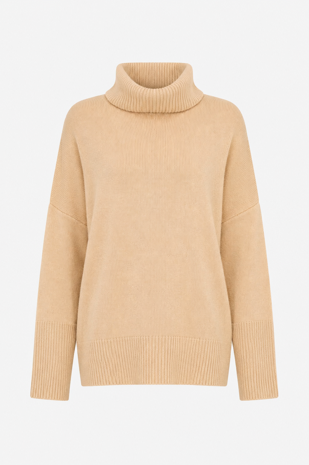 VAN KUKIL ROLL NECK LOOSE FIT JUMPER