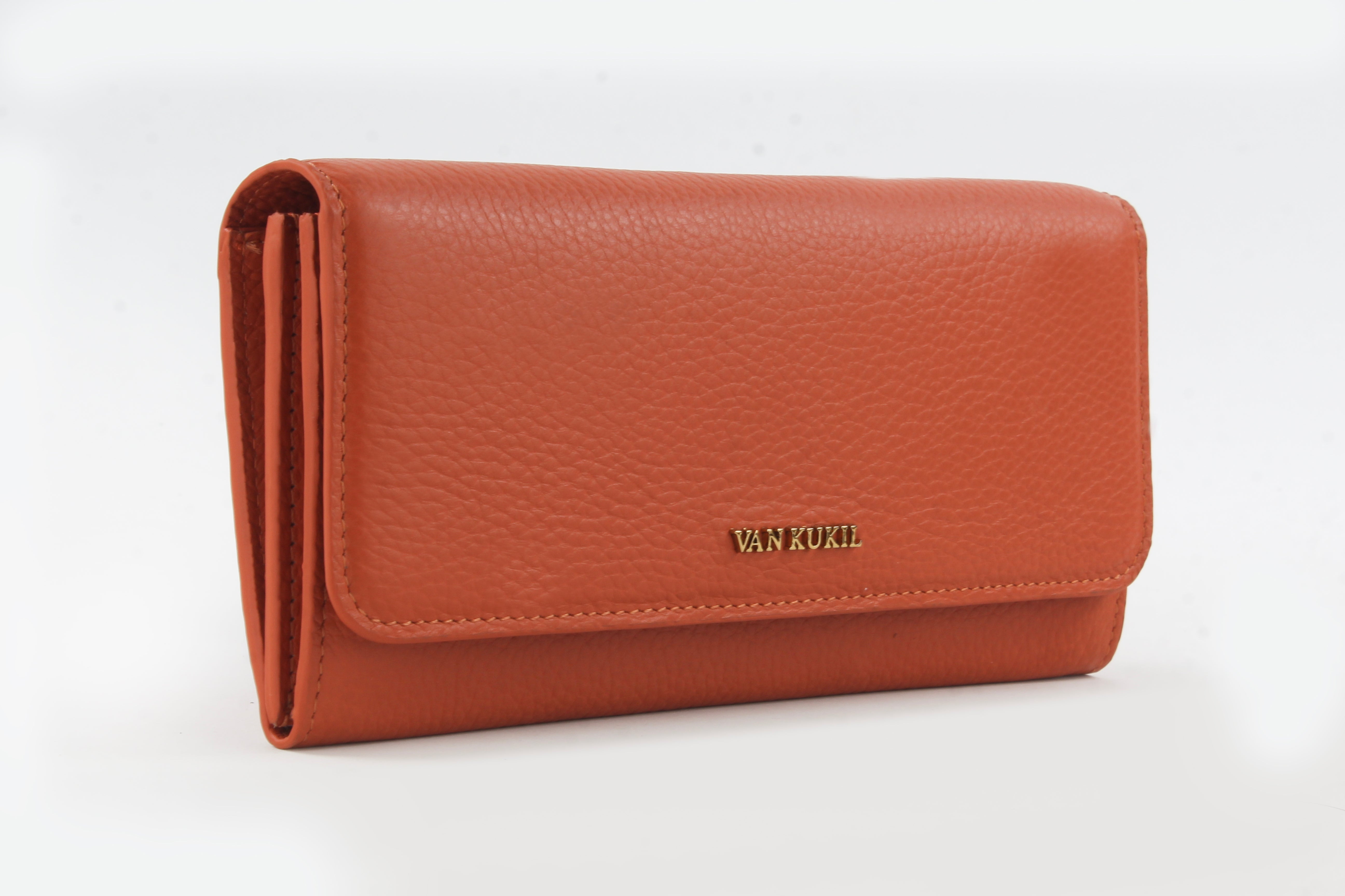 VAN KUKIL TODS LEATHER  LONG WALLET