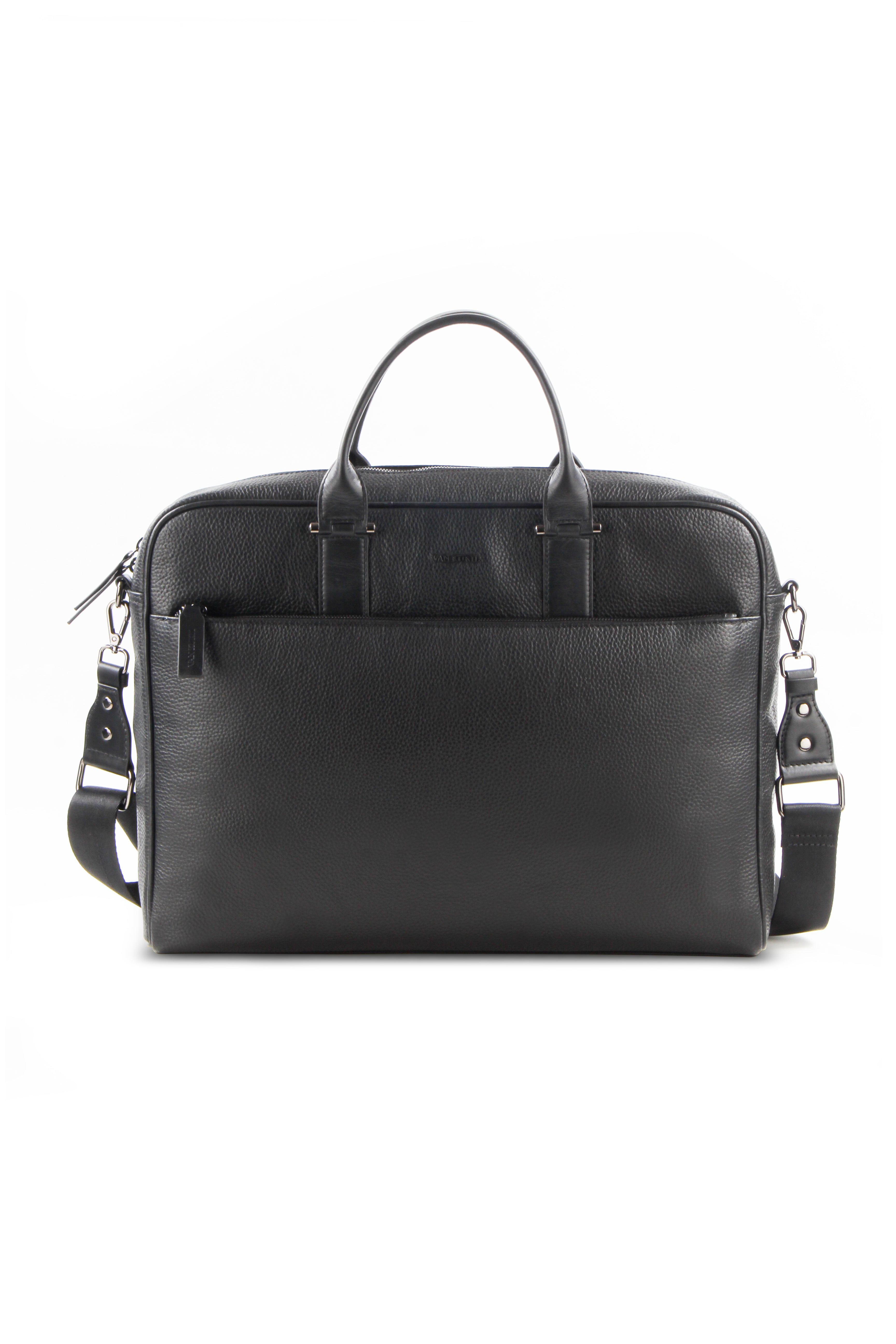 VAN KUKIL TODS LEATHER LAPTOP BAG