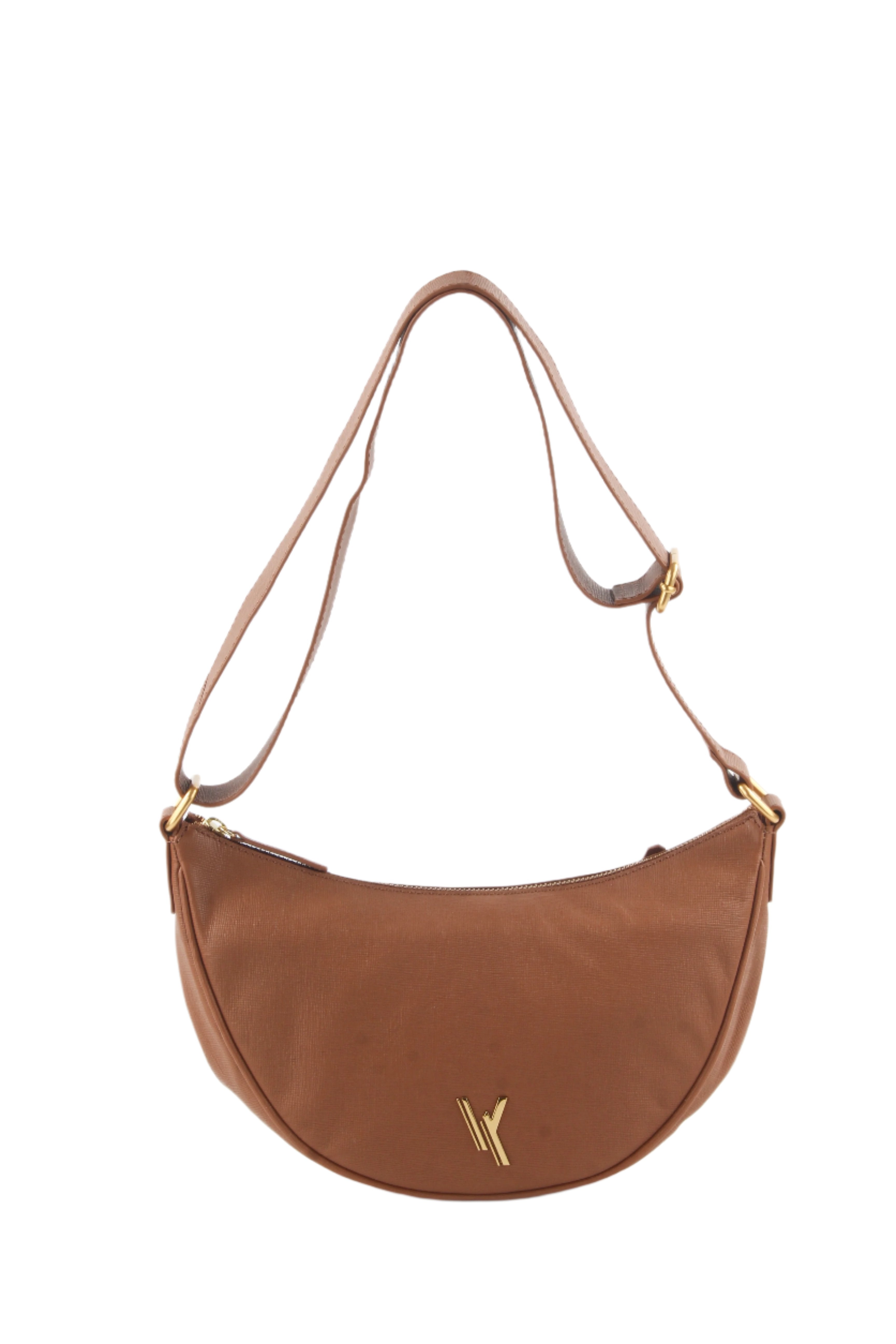 VAN KUKIL SAFFIANO LEATHER SLING BAG