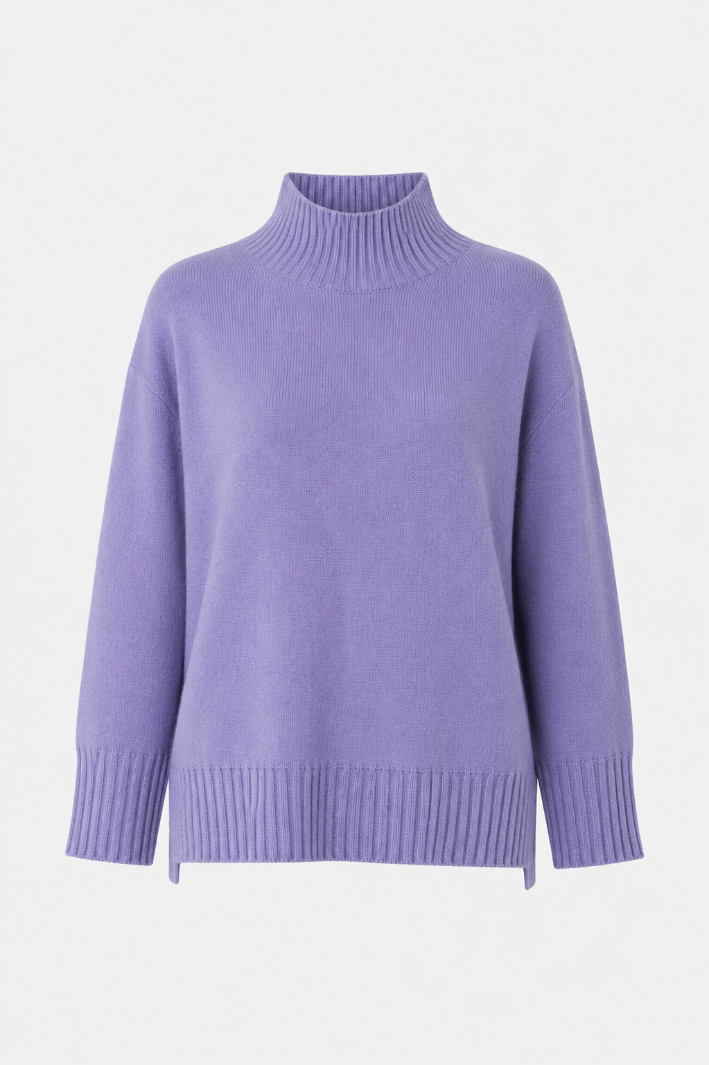 Cashmere High Neck Sweater